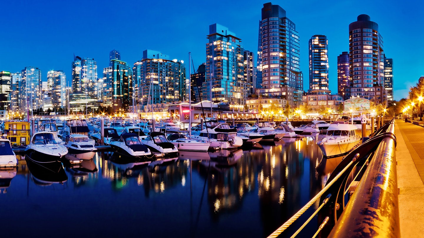 Vancouver’s nightlife has something for everyone. Image by Alexis Birkill / Getty