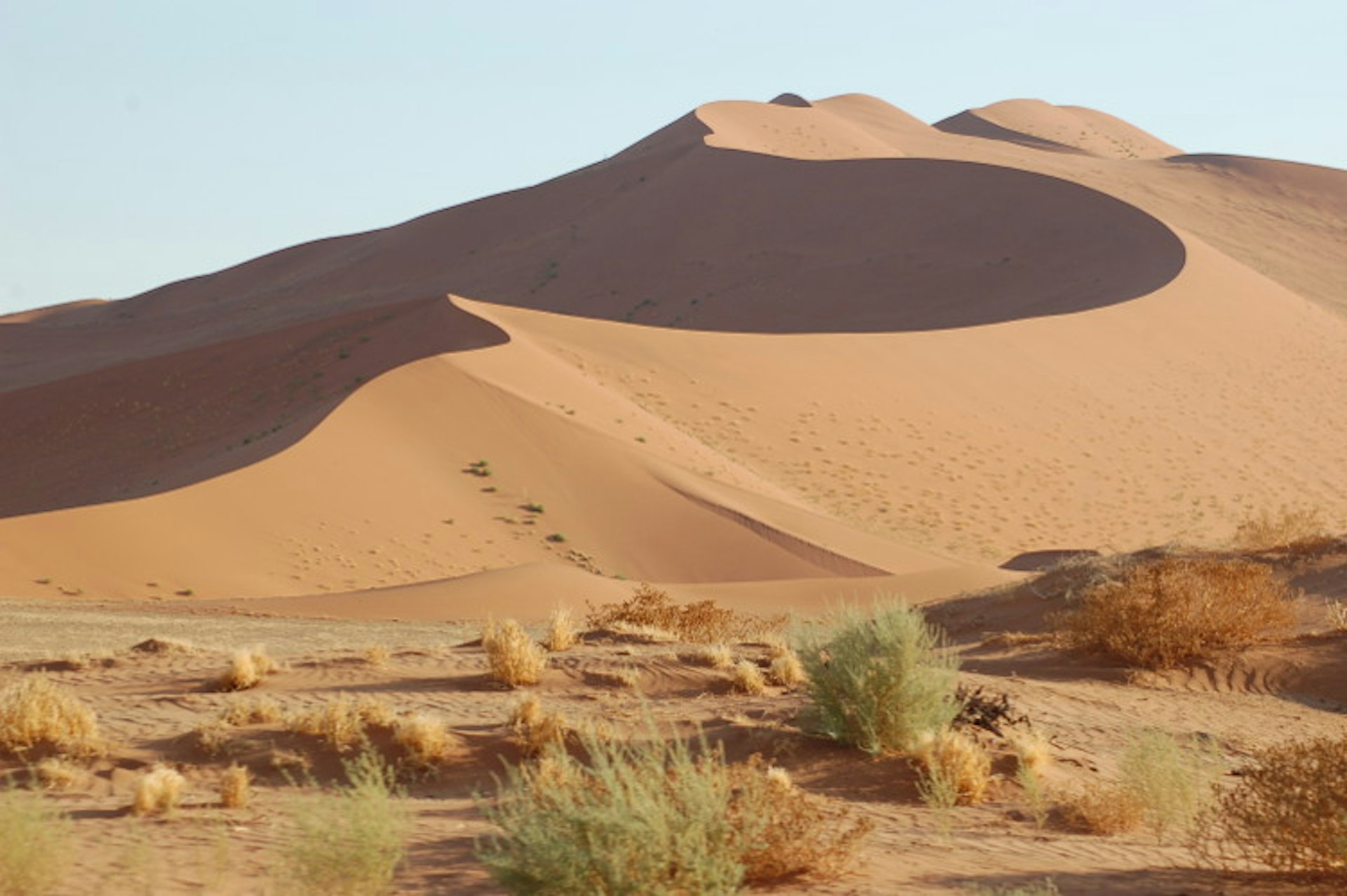 Dunes at Sossusvlei, Namib-Naukluft National Park, Namibia. Image by Joachim Huber / CC BY-SA 2.0