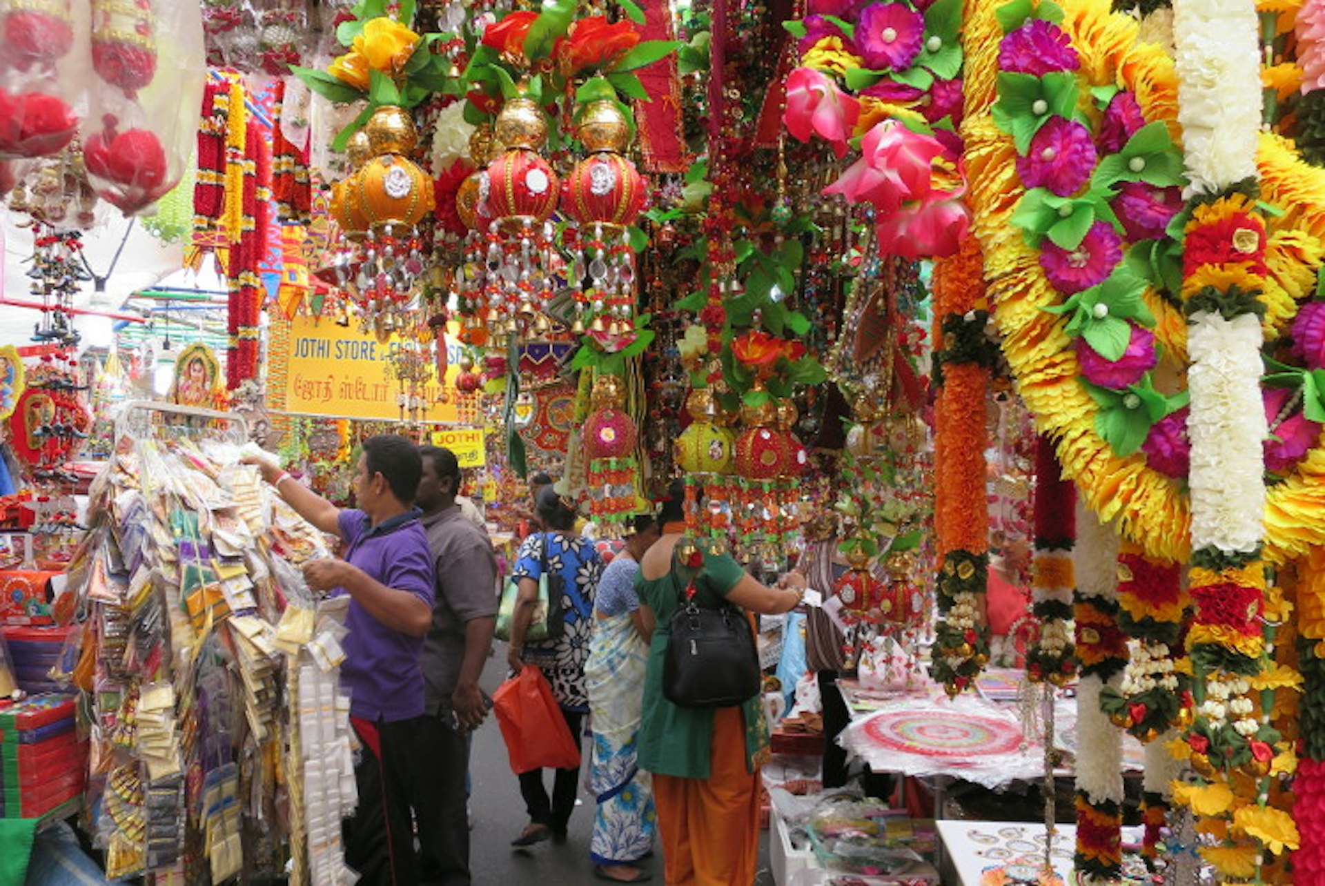 Shopping, Little India. Image by Sarah Reid Lonely Planet