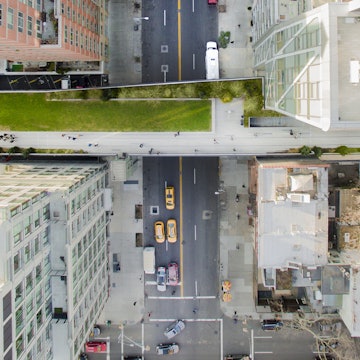 The High Line is a verdant pedestrian haven above the busy streets of NYC © Alija / Getty Images