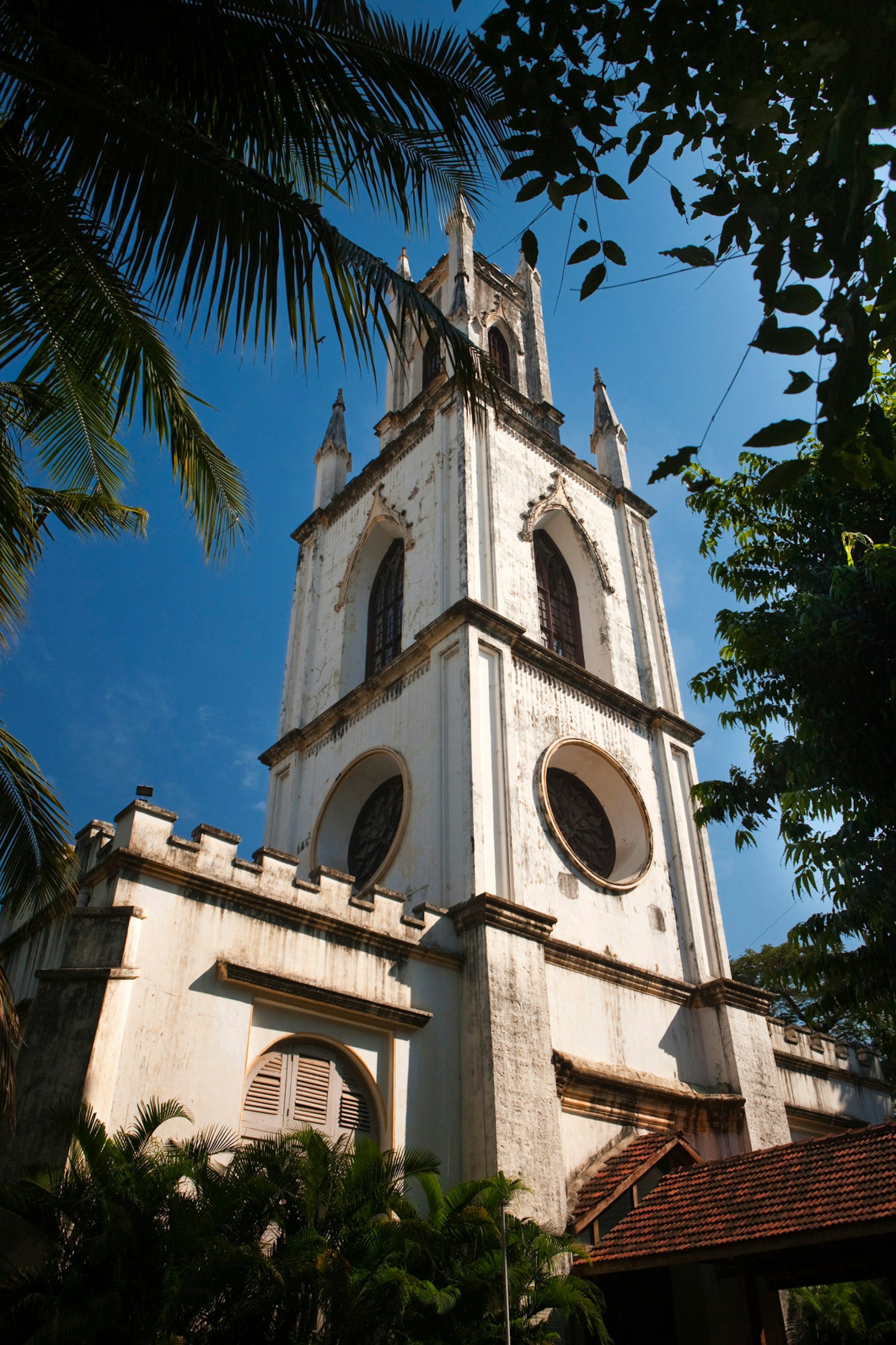 The spire of St Thomas' Cathedral, the oldest British building in Mumbai © Huw Jones / Getty Images