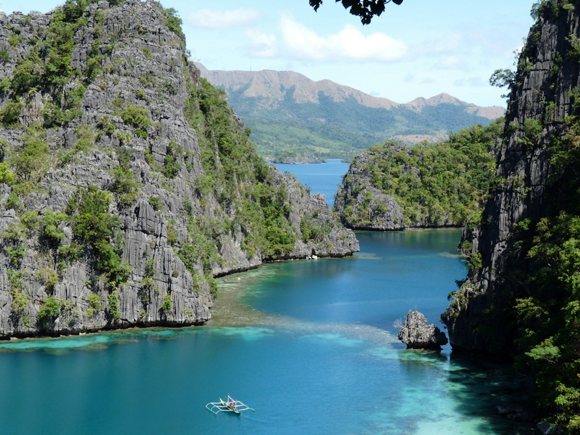 Rocky islets of Coron