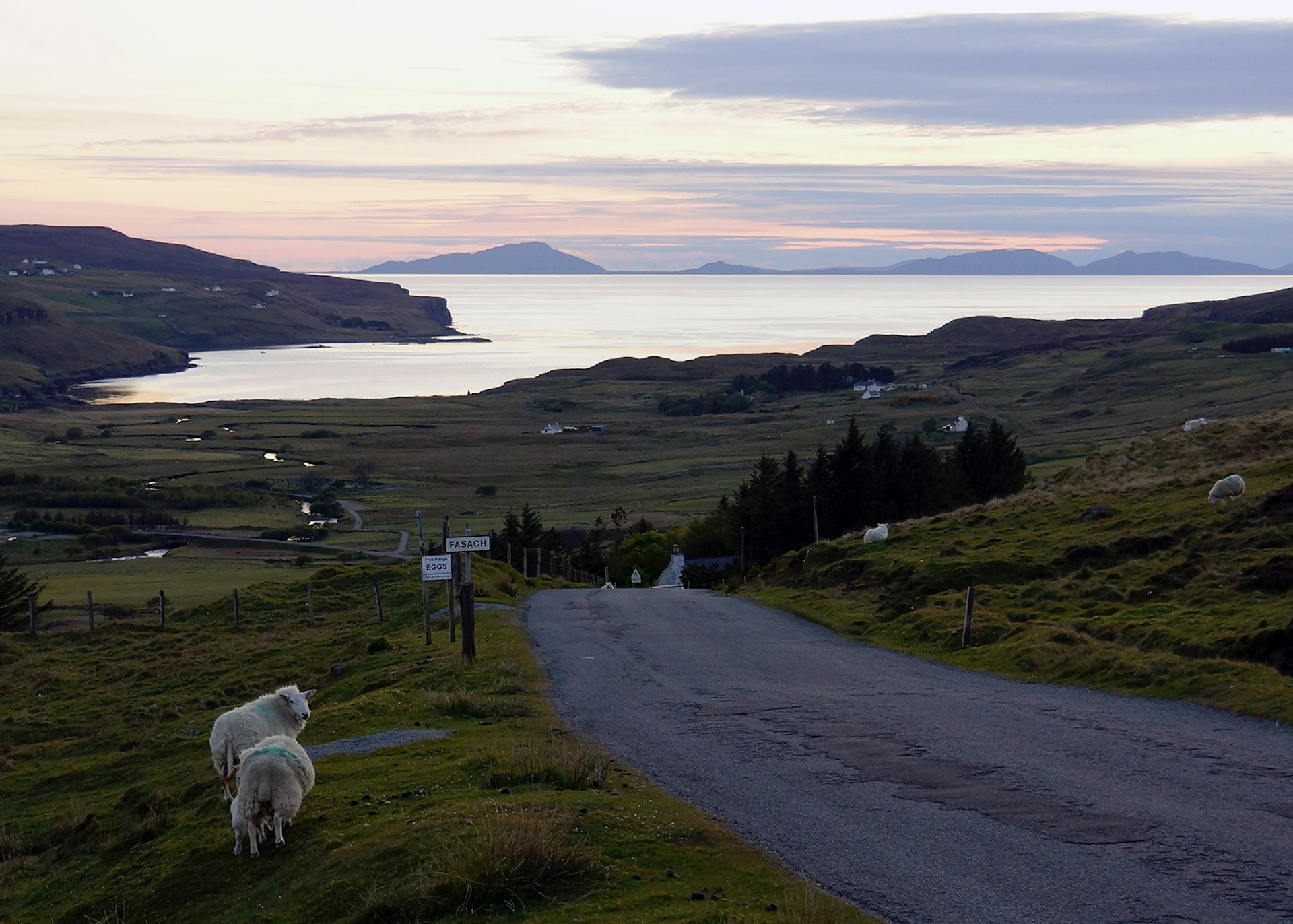 Sunset over Loch Pooltiel from Glendale, Isle of Skye © James Kay / Lonely Planet