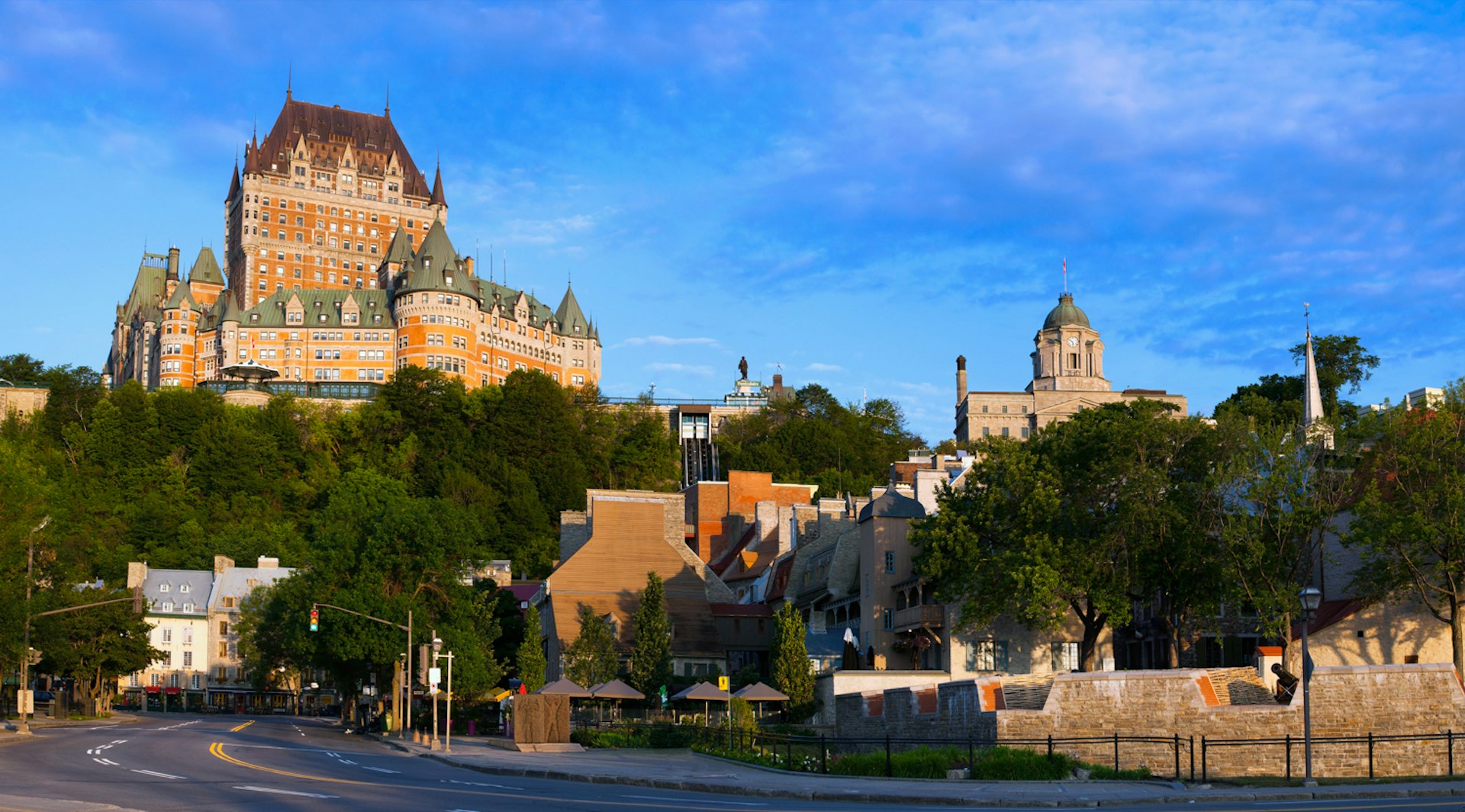 Chateau Frontenac in Quebec City © David Chapman / Design Pics / Getty
