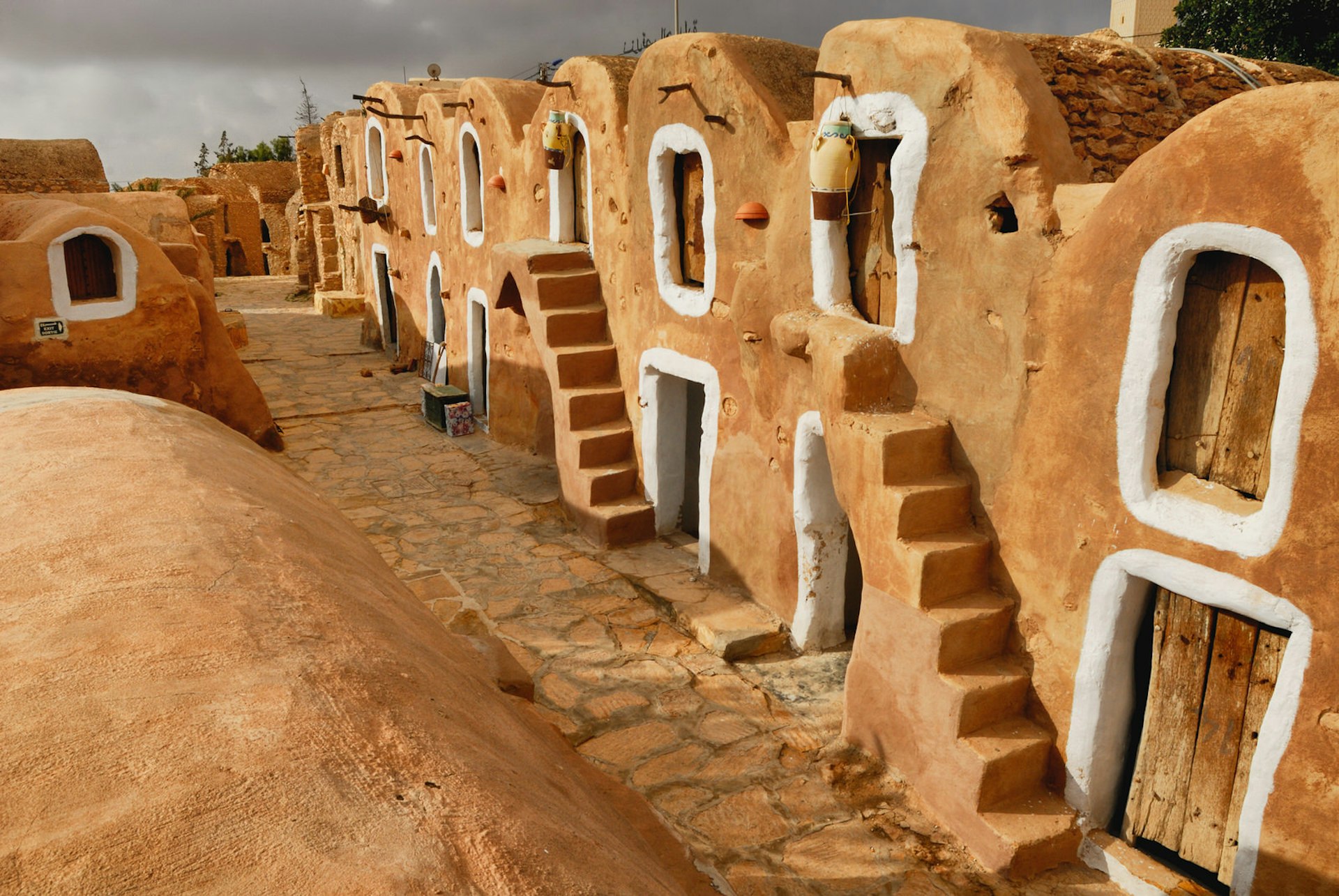 Tunisian granary. Ruins of an old building, Ksar Ouled Debbab, Tataouine, Tunisia. Star Wars film shooting location © Aleksandra H. Kossowska / Shutterstock