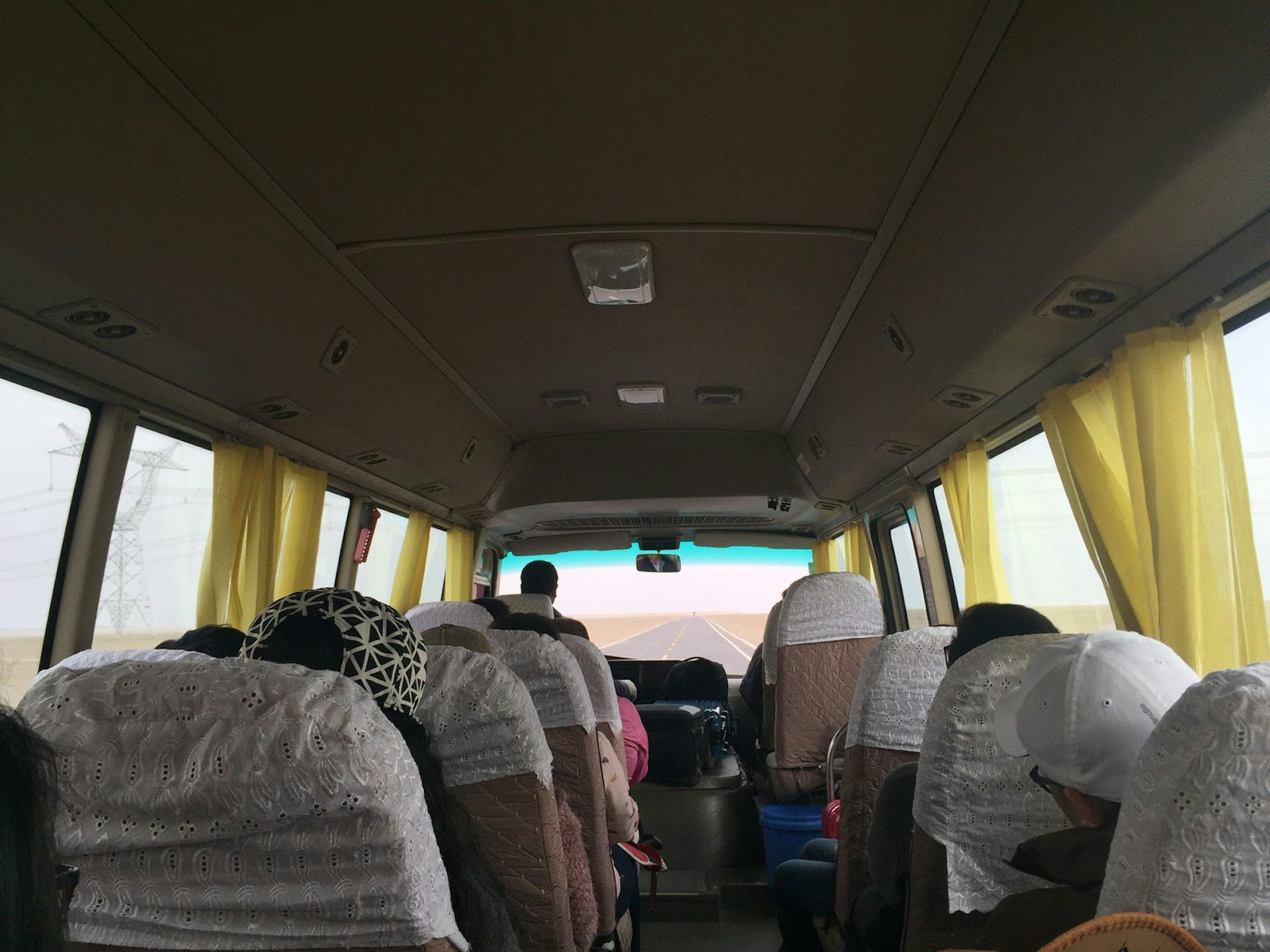 A bumpy bus into the Gobi is one way to see the Silk Road © Megan Eaves / Lonely Planet