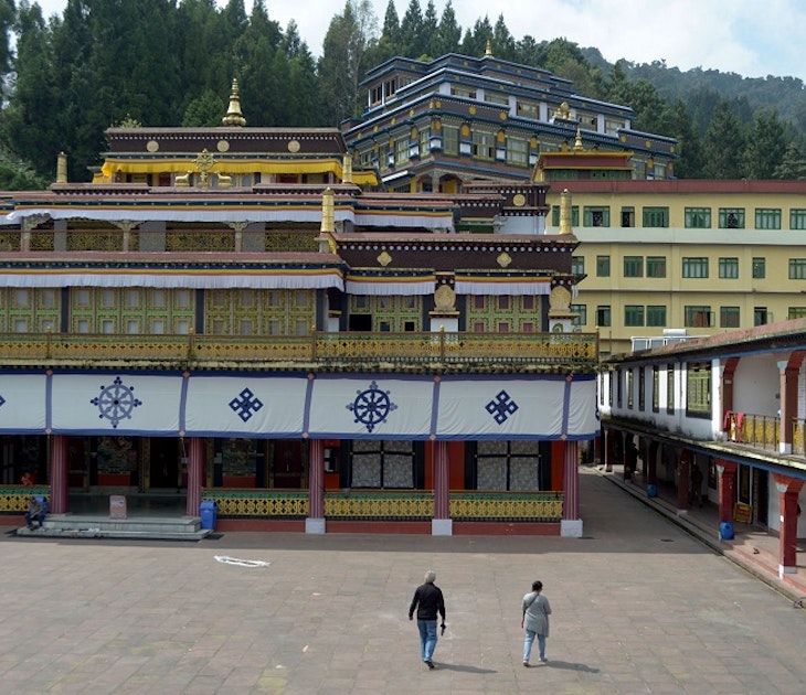 Features - The Rumtek Monastery in Rumtek, East Sikkim