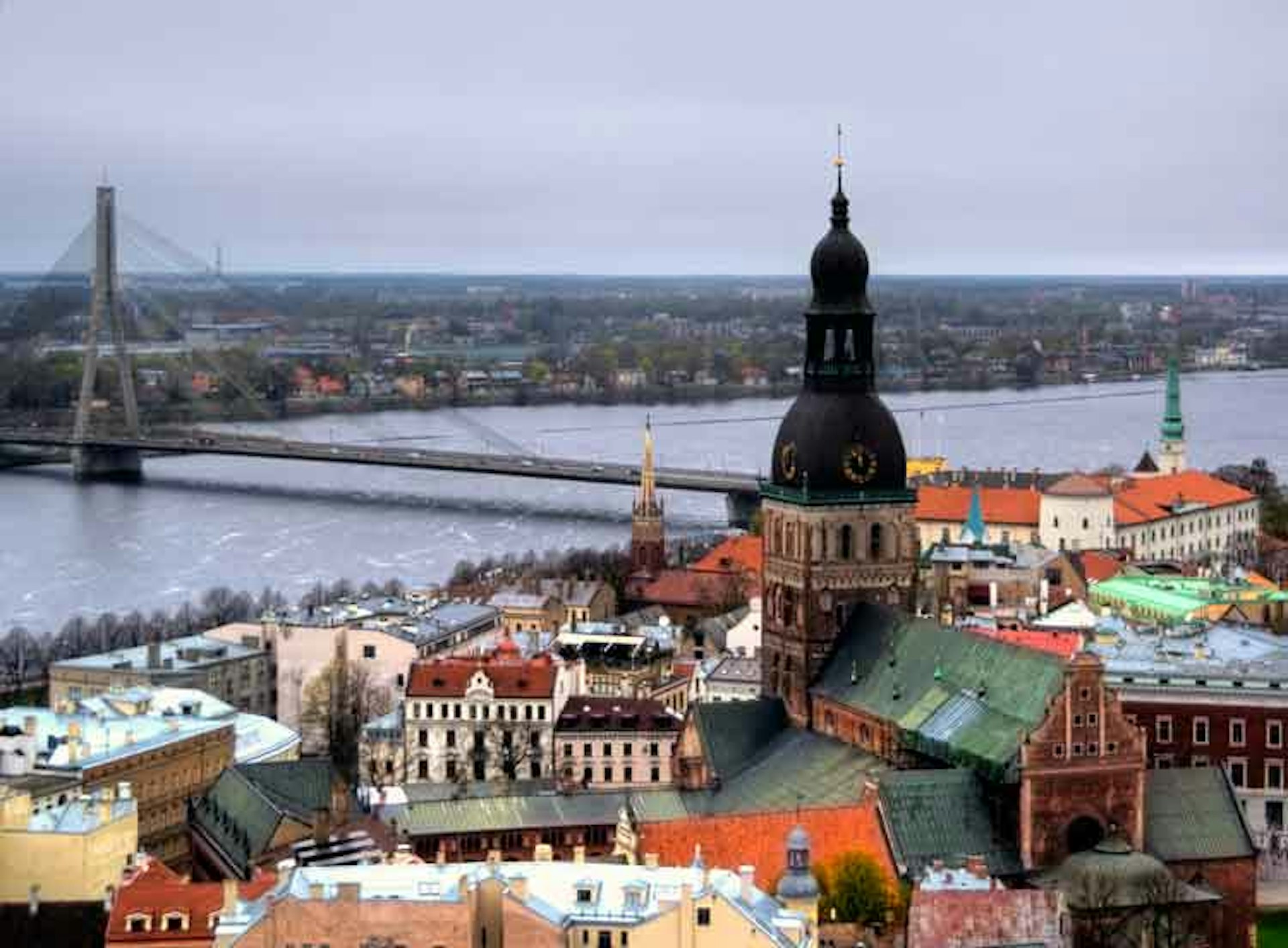The historic centre of Latvia's capital, Rīga. Image by Mariusz Kluzniak / Flickr / Getty Images. 