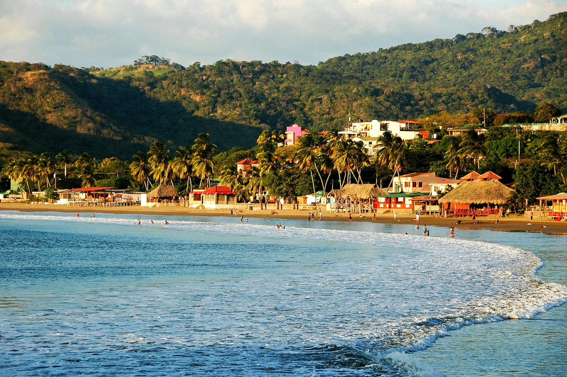 Features - Central America Beach Scene