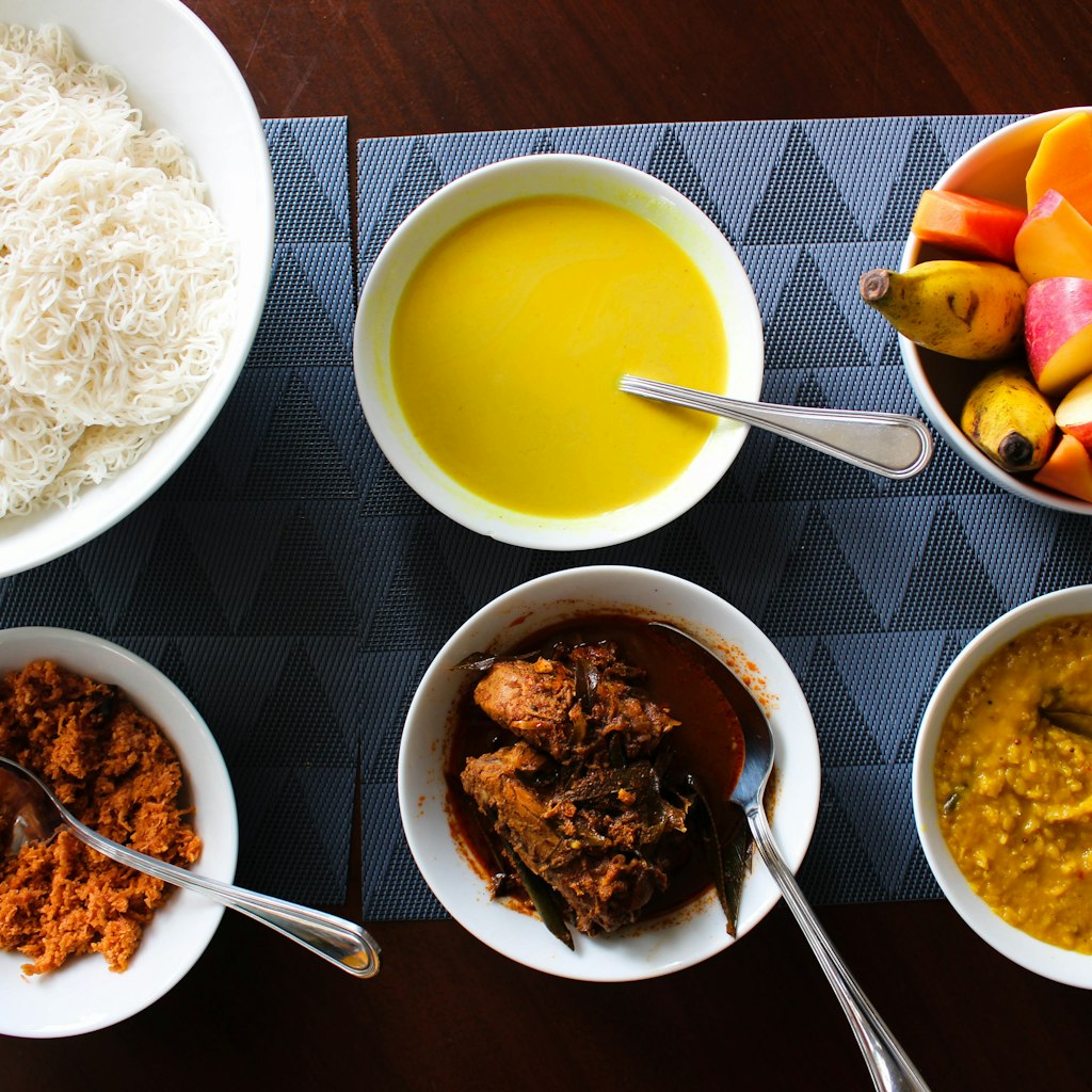 Sri Lankan feast
