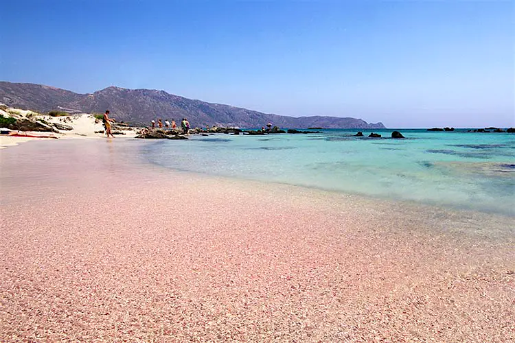 Features - crete The pink sands of Elafonisi Beach on Crete. Image by Miguel Virkkunen Carvalho / CC BY 2.0