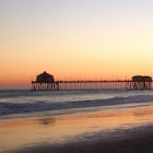 Features - Sunset at Huntington Beach