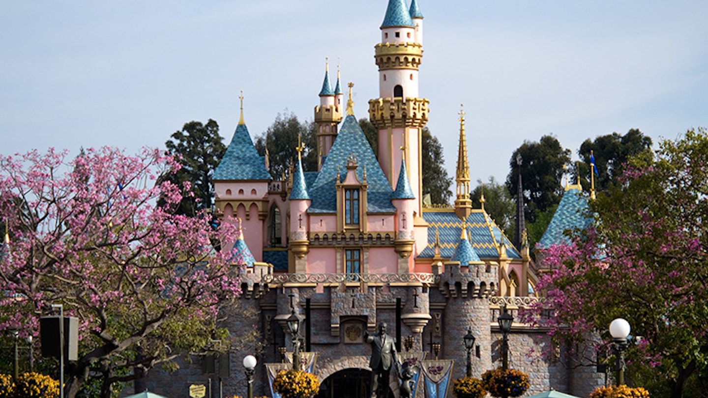 Disneyland's Sleeping Beauty Castle. Image by HarshLight / CC BY 2.0.