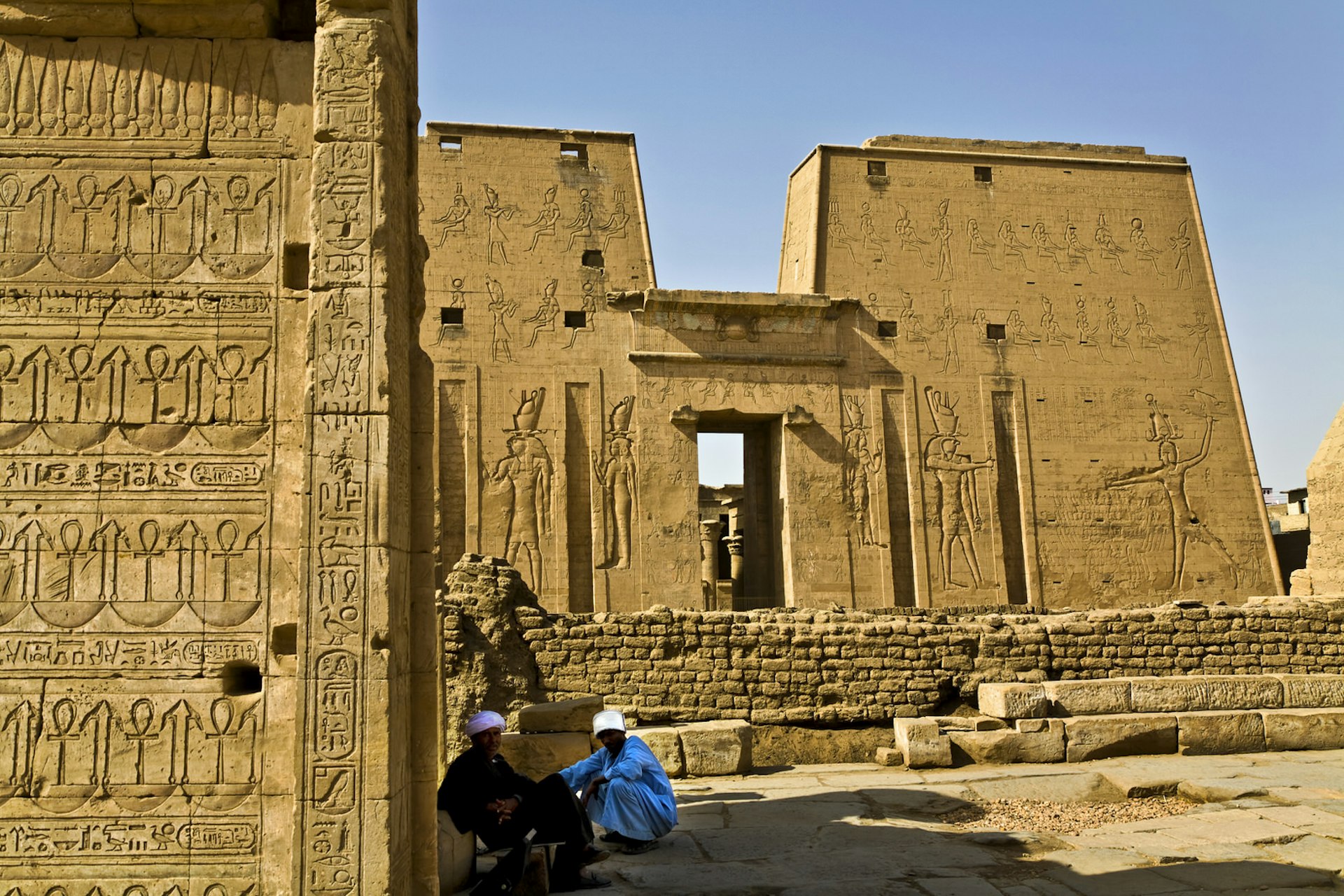 Temple of Edfu. Image by Luis Davilla / Getty Images