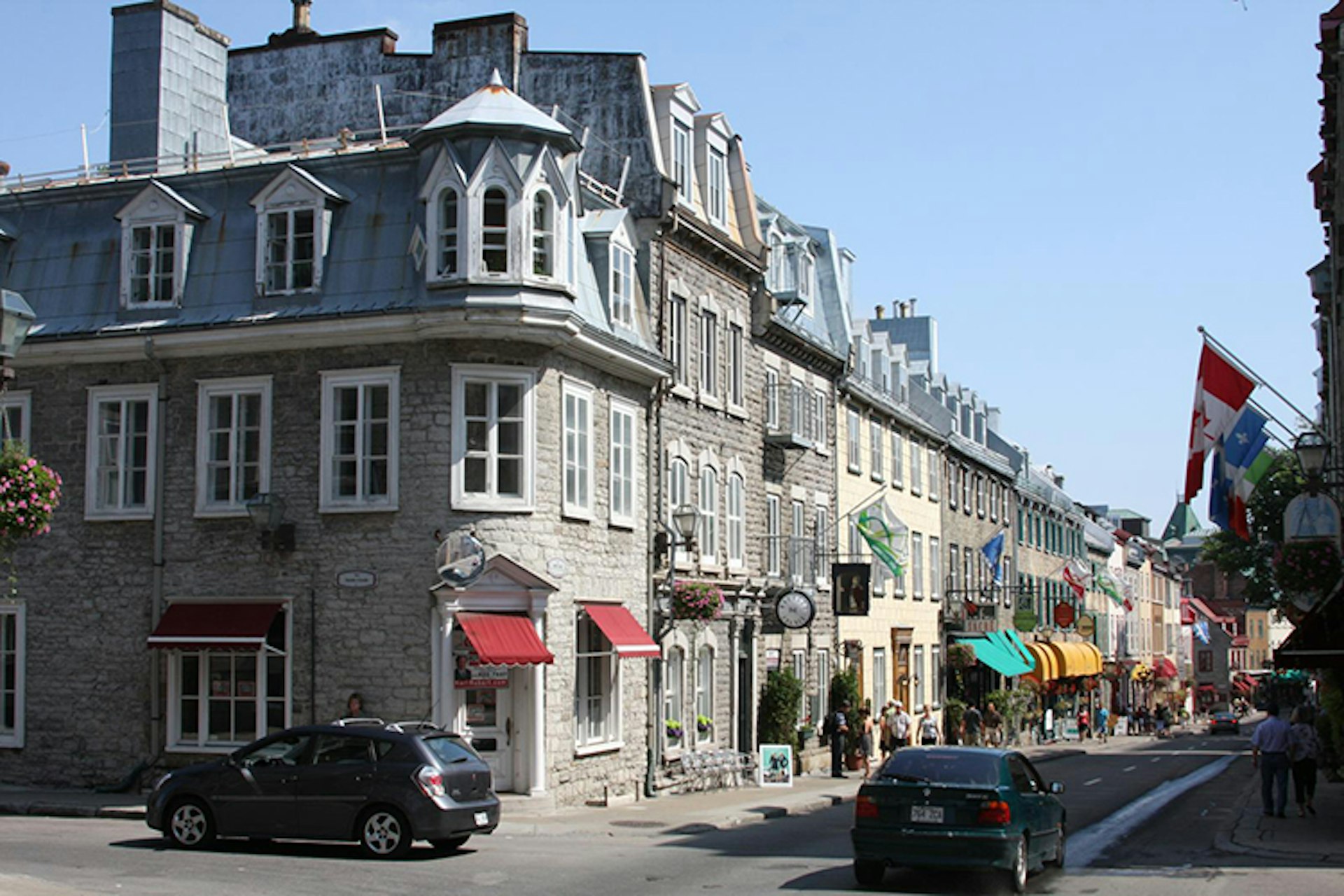 Québec City's streets bring an Old World feel to North America. Image by Derek Hatfield / CC BY 2.0