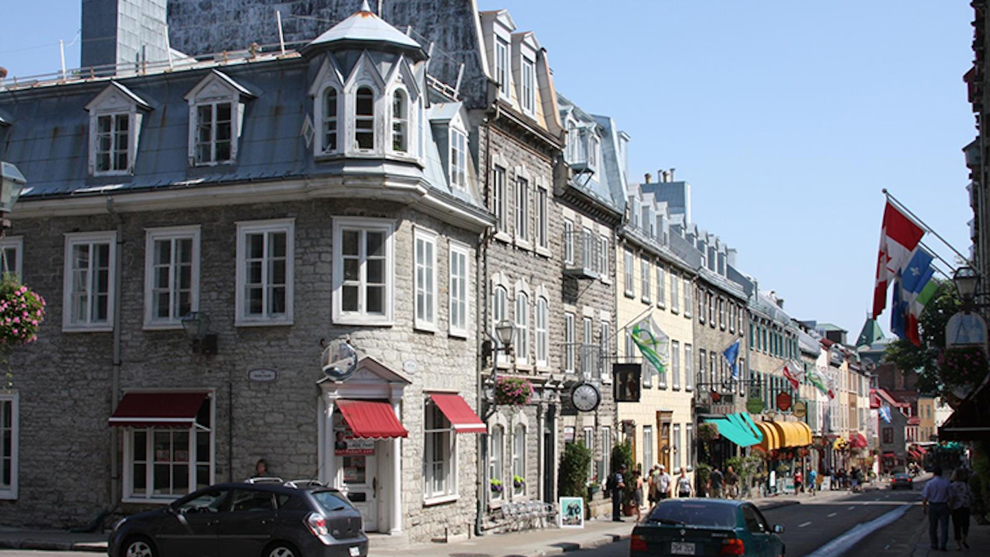 A street in Quebec City. Image by Derek Hatfield / CC BY 2.0
