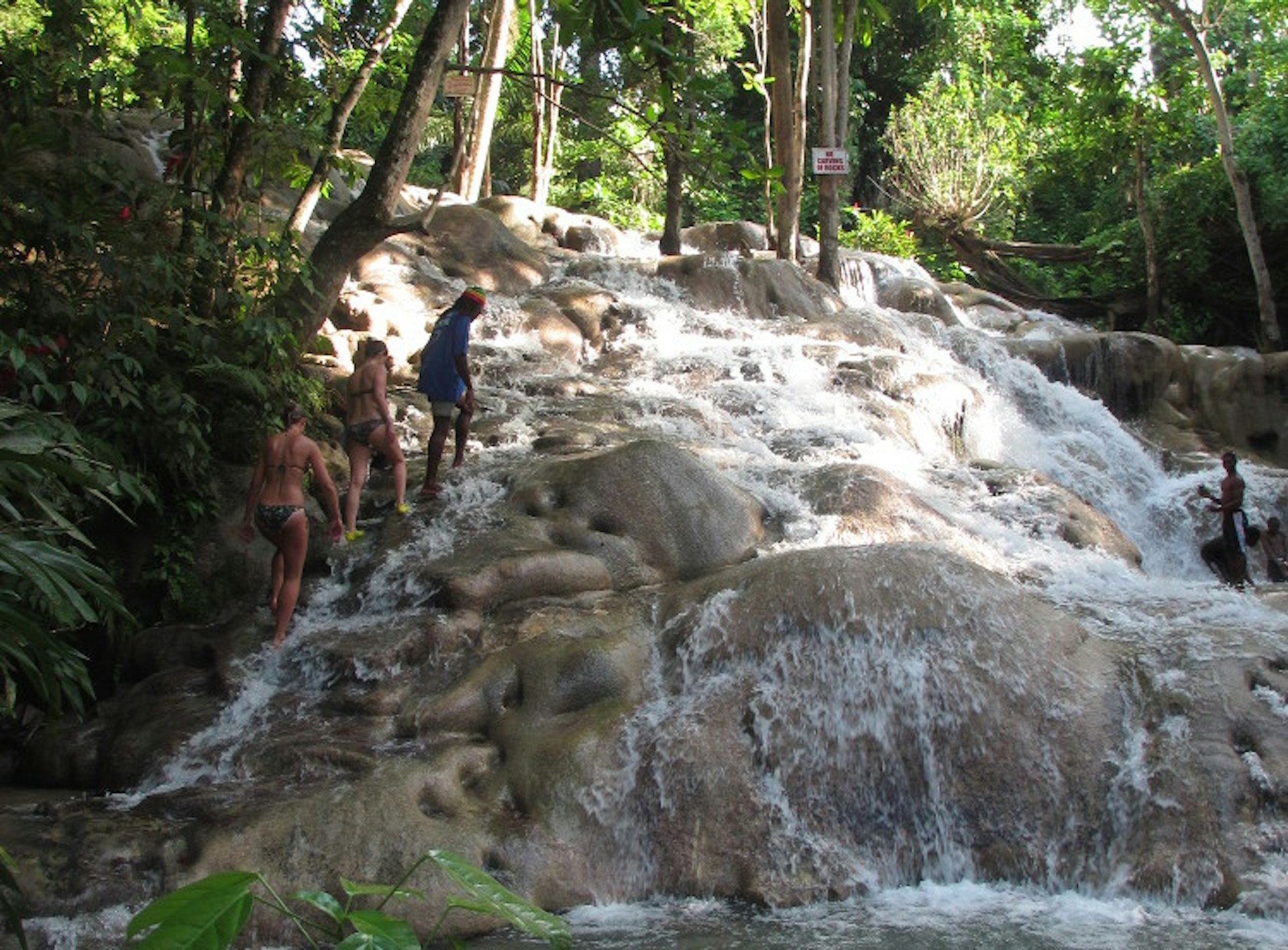 Dunn's River Falls, Ocho Rios, Jamaica. Image by Sarah Reid