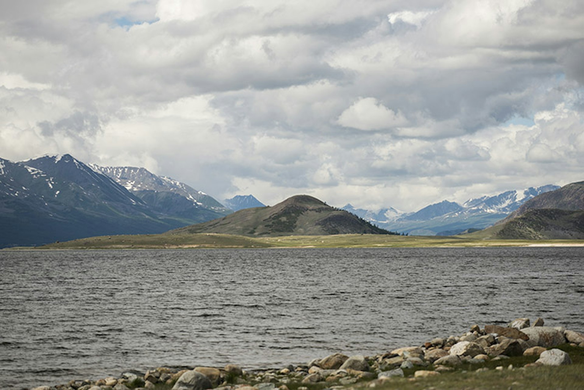 Khoton Lake sits at 2000 metres in altitude. Image by David Baxendale / Lonely Planet