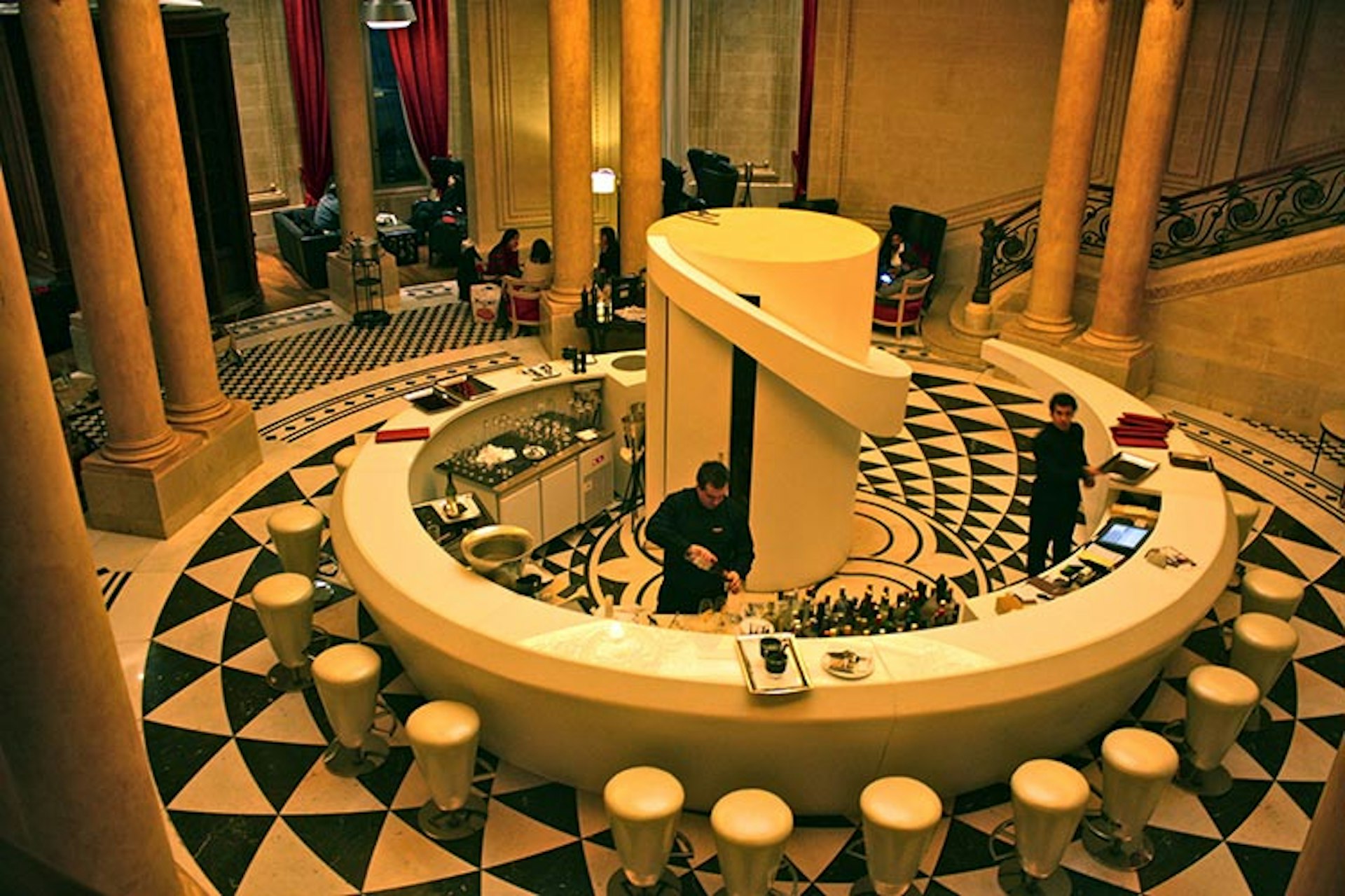 Sashay around the opulent lobby of Montevideo's ''palace on the sand'. Image by Bridget Gleeson / Lonely Planet