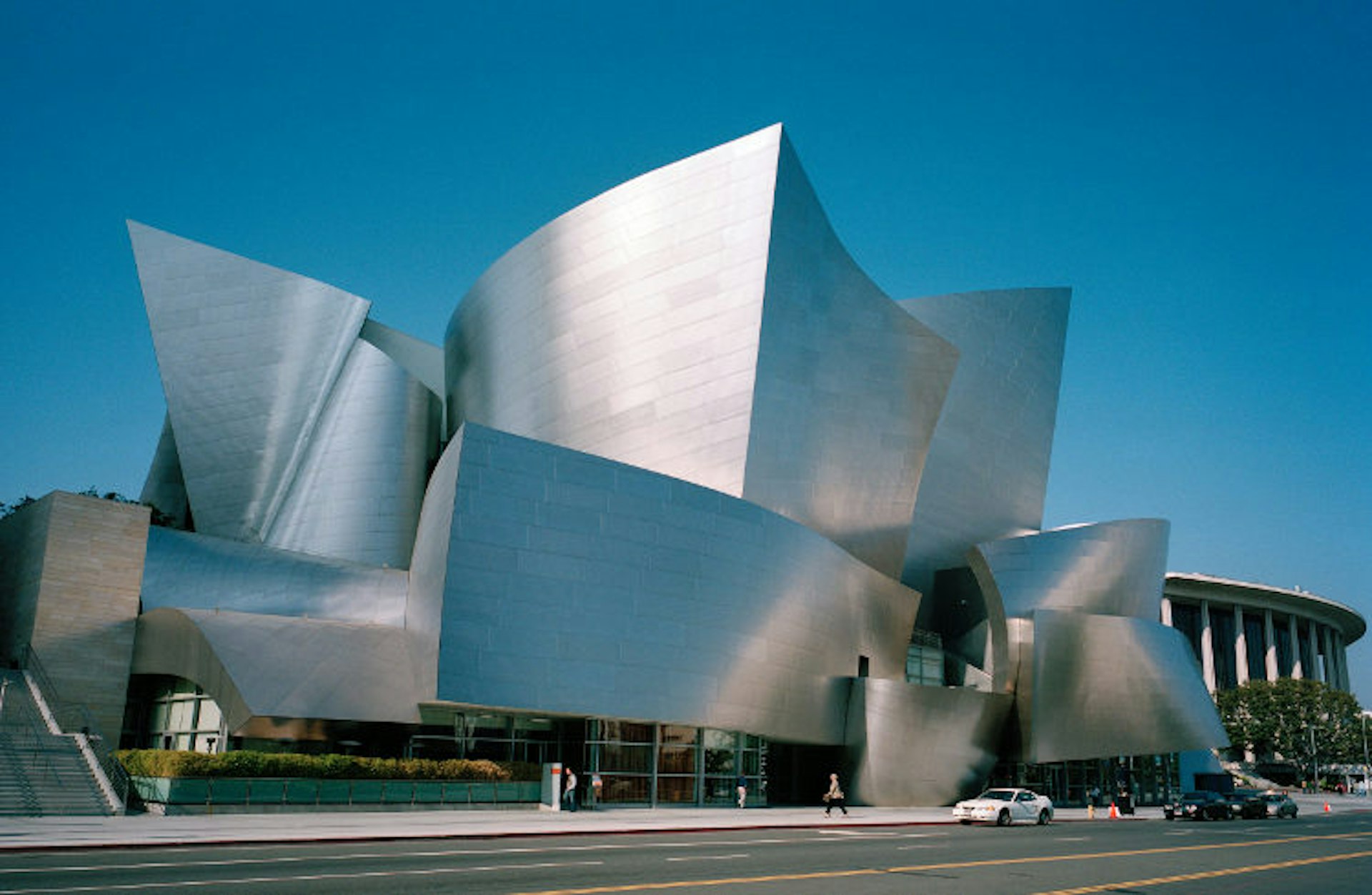 Walt Disney Concert Hall has helped regenerate Downtown Los Angeles. Image by Mark Horn / Getty