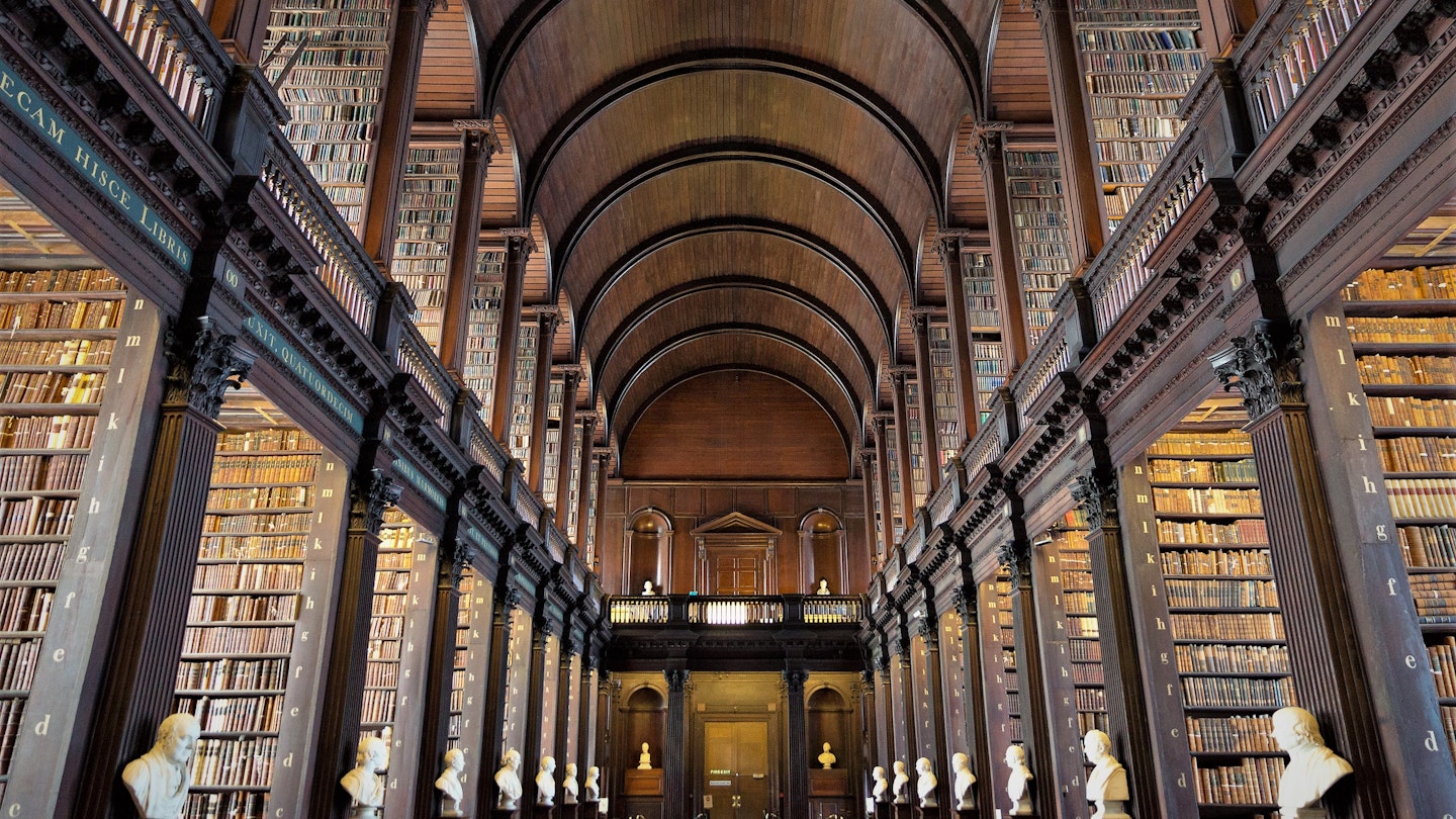Any visit to Ireland should include a trip to the Old Library in Trinity College Dublin © VanderWolf Images / Shutterstock
