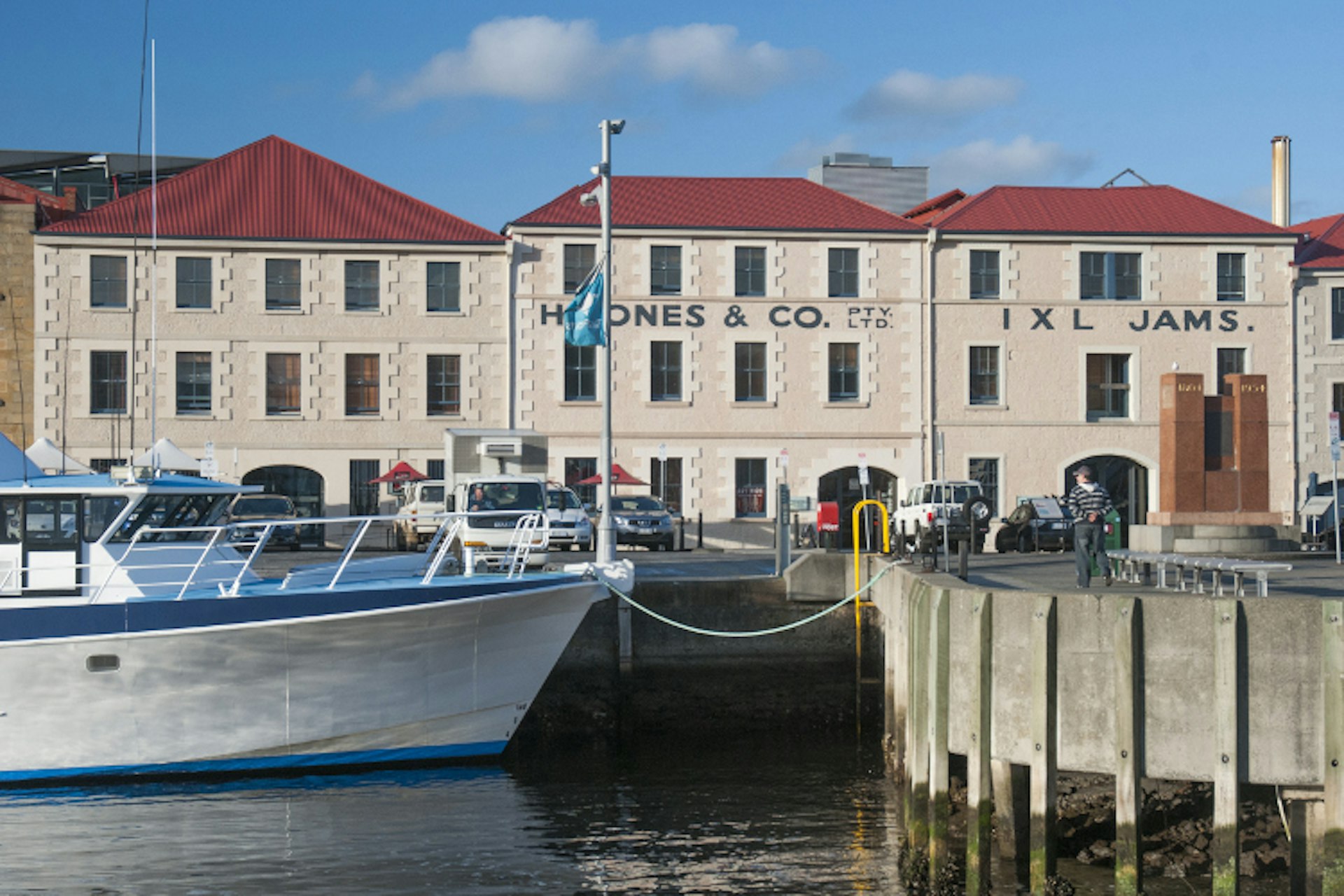 Colonial-era buildings on Hobart's waterfront / Image by Philip Game / Getty Images