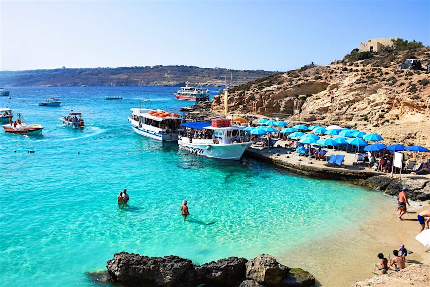 Malta And Gozo S Best Beaches Lonely Planet