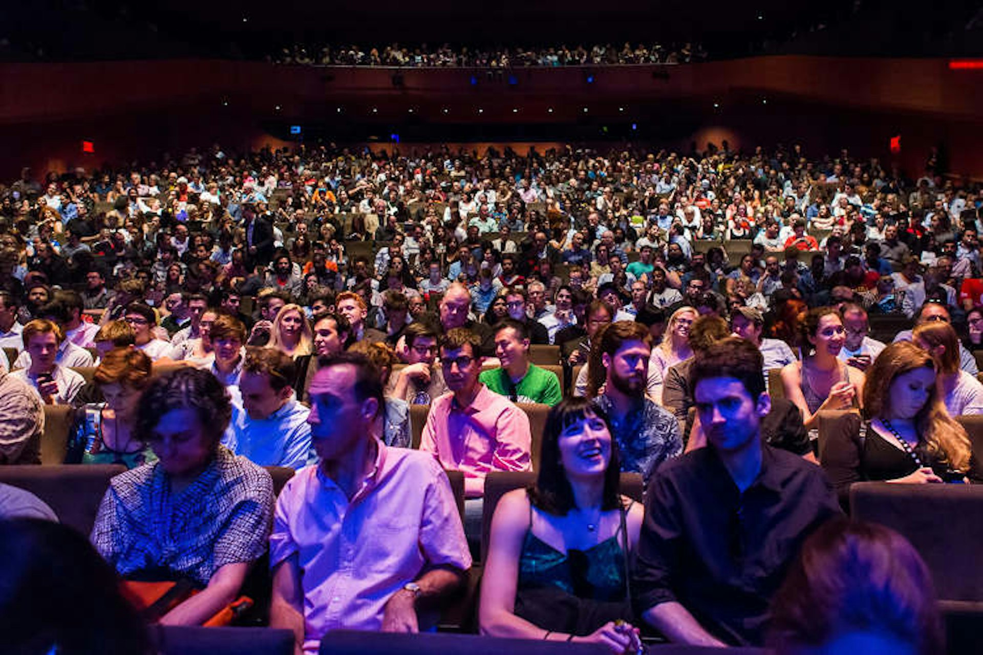 Eager audience at the New York Film Festival. Image by Sachyn Mital / courtesy of New York Film Festival