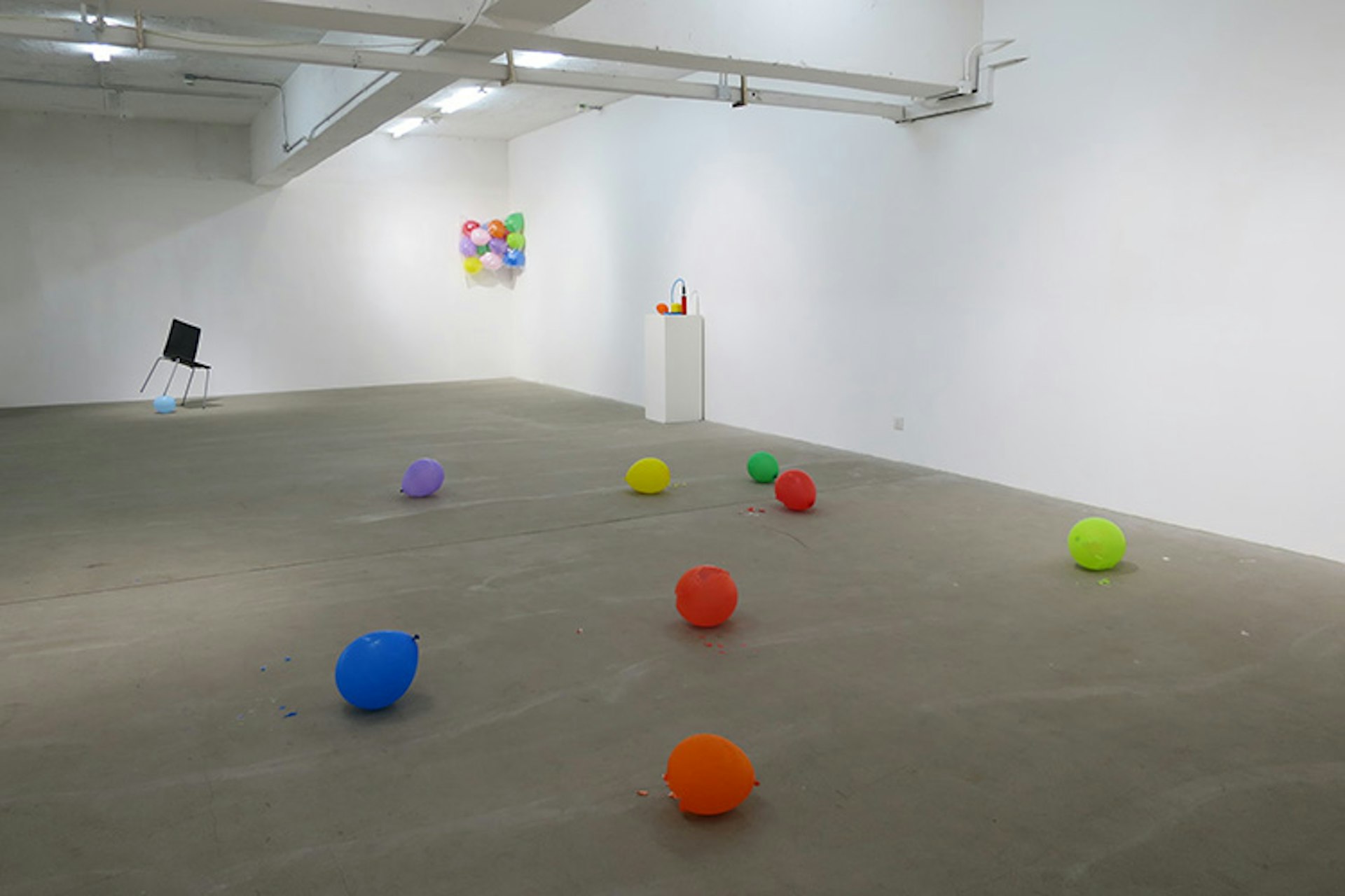 Exhibit by artist Mak Ying Tung at Gallery Exit. Image by Megan Eaves / Lonely Planet