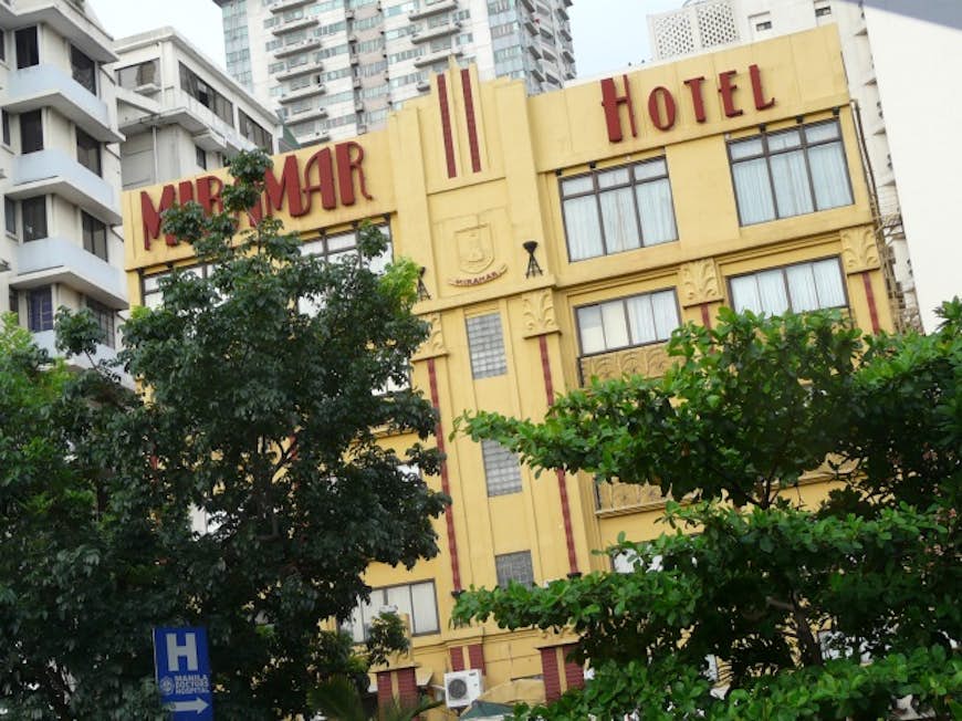 Exterior of the Miramar Hotel, Manila