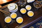 Traditional tea at Suwei Cha Hao. Image by Qin Xie / Lonely Planet