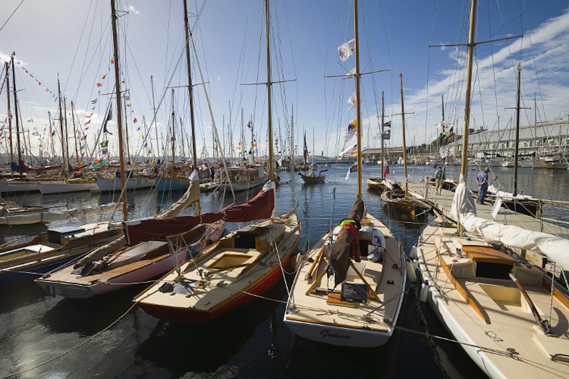 Sailing boats at Sullivan Cove / Image by Andrew Watson / Getty Images