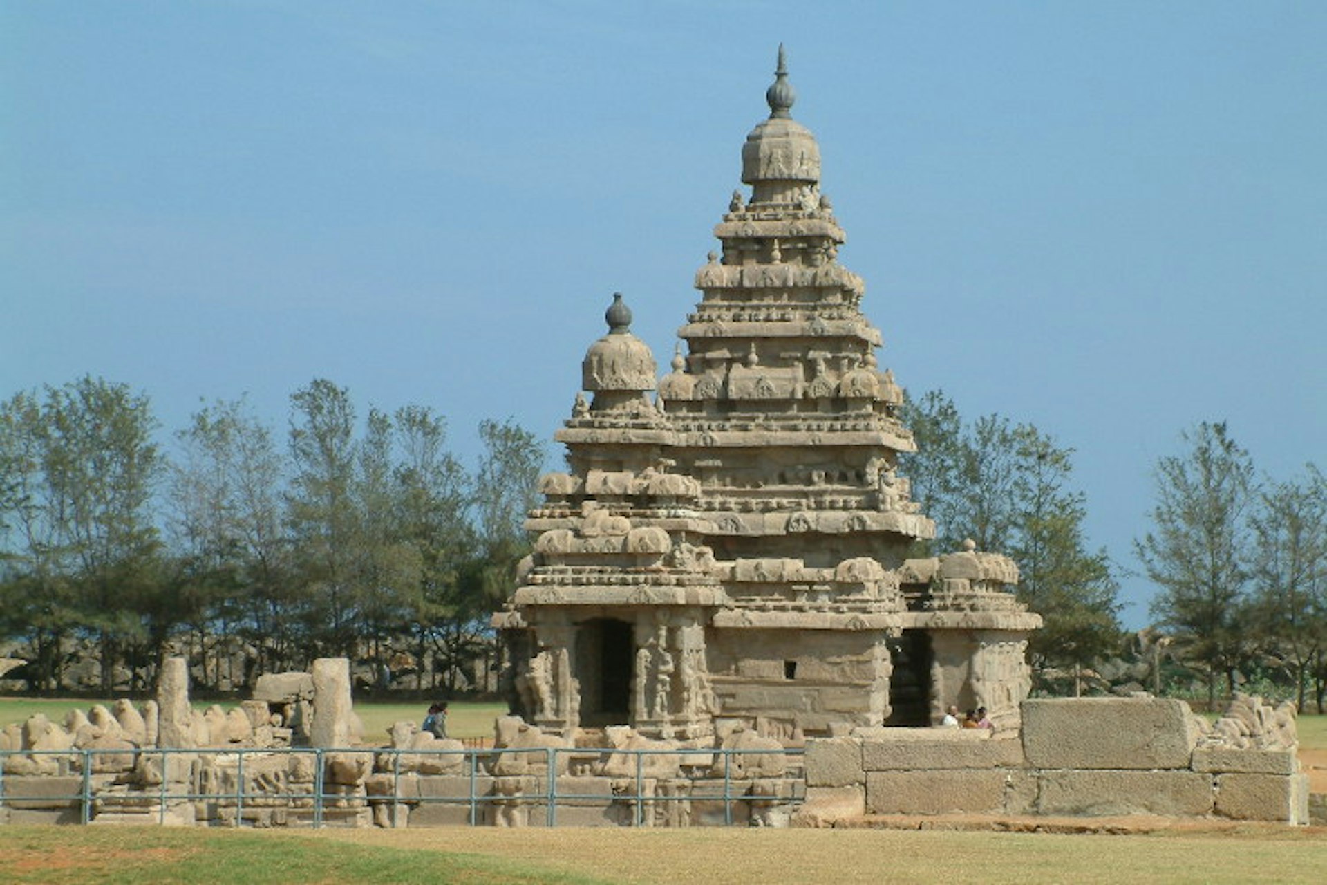 The Shore Temple, Mamallapuram. Image by Geetesh Bajaj / Getty Images.