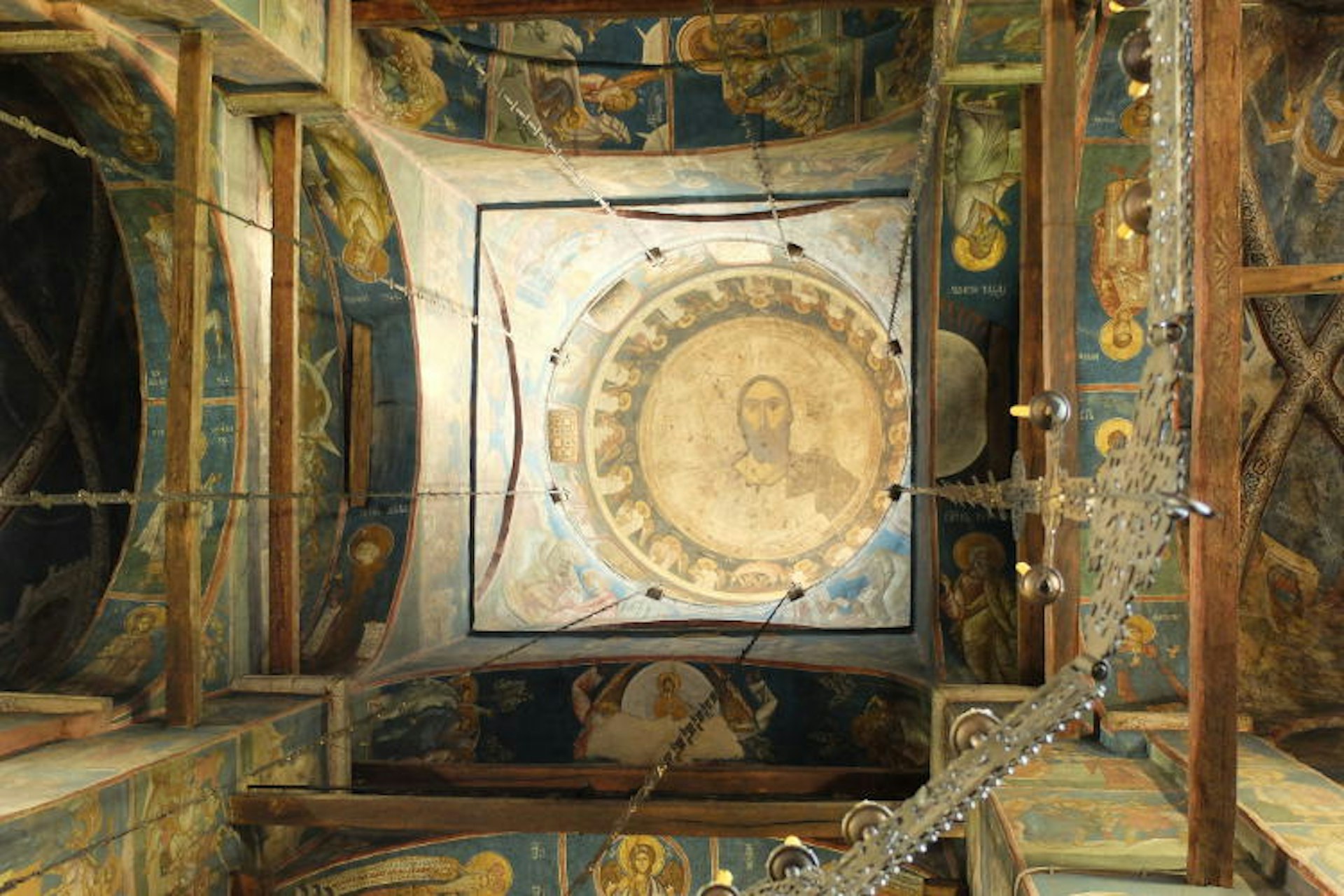 Ceiling fresco at Dečani monastery. Image by Franco Pecchio / CC BY-SA 2.0