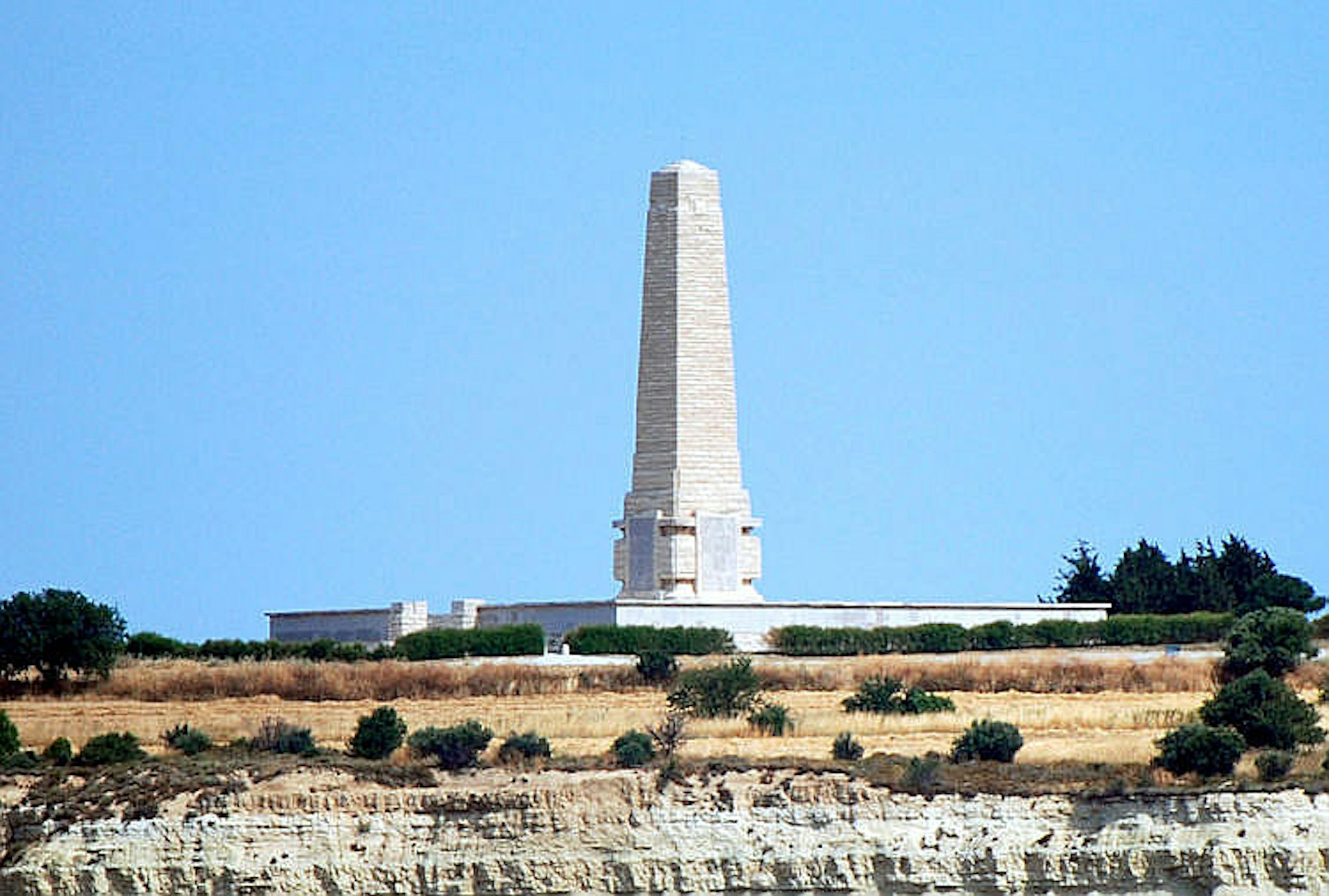 The memorial at Cape Helles commemorates killed Allied troops with no known grave. Image by Harvey Barrison / CC BY-SA 2.0