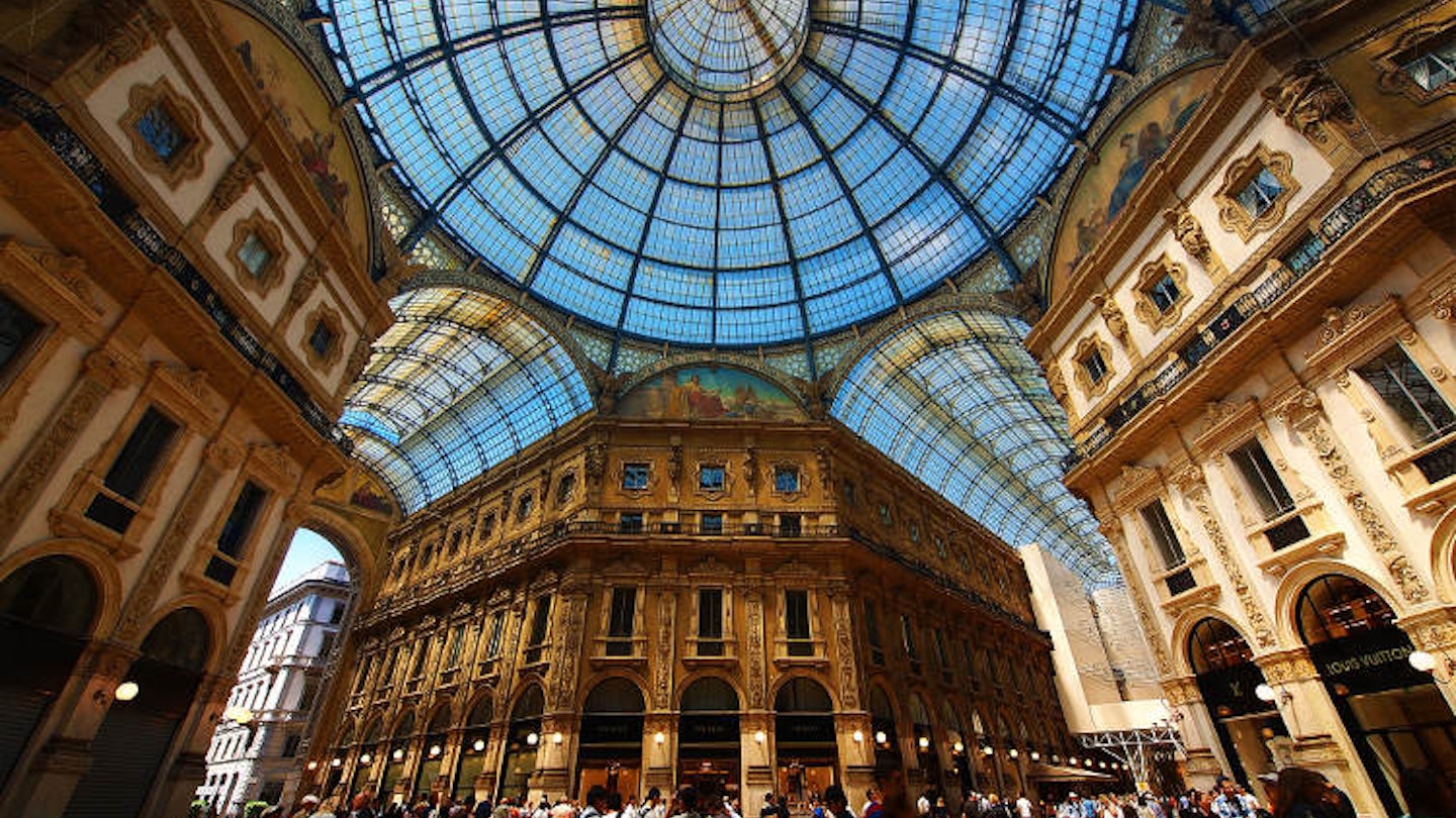 Galleria Vittorio Emanuele is being restored with cash from with Prada, Gucci and Louis Vuitton.