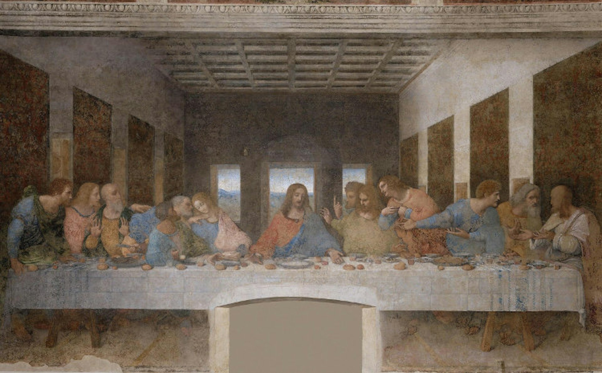 Leonardo da Vinci's Last Supper.