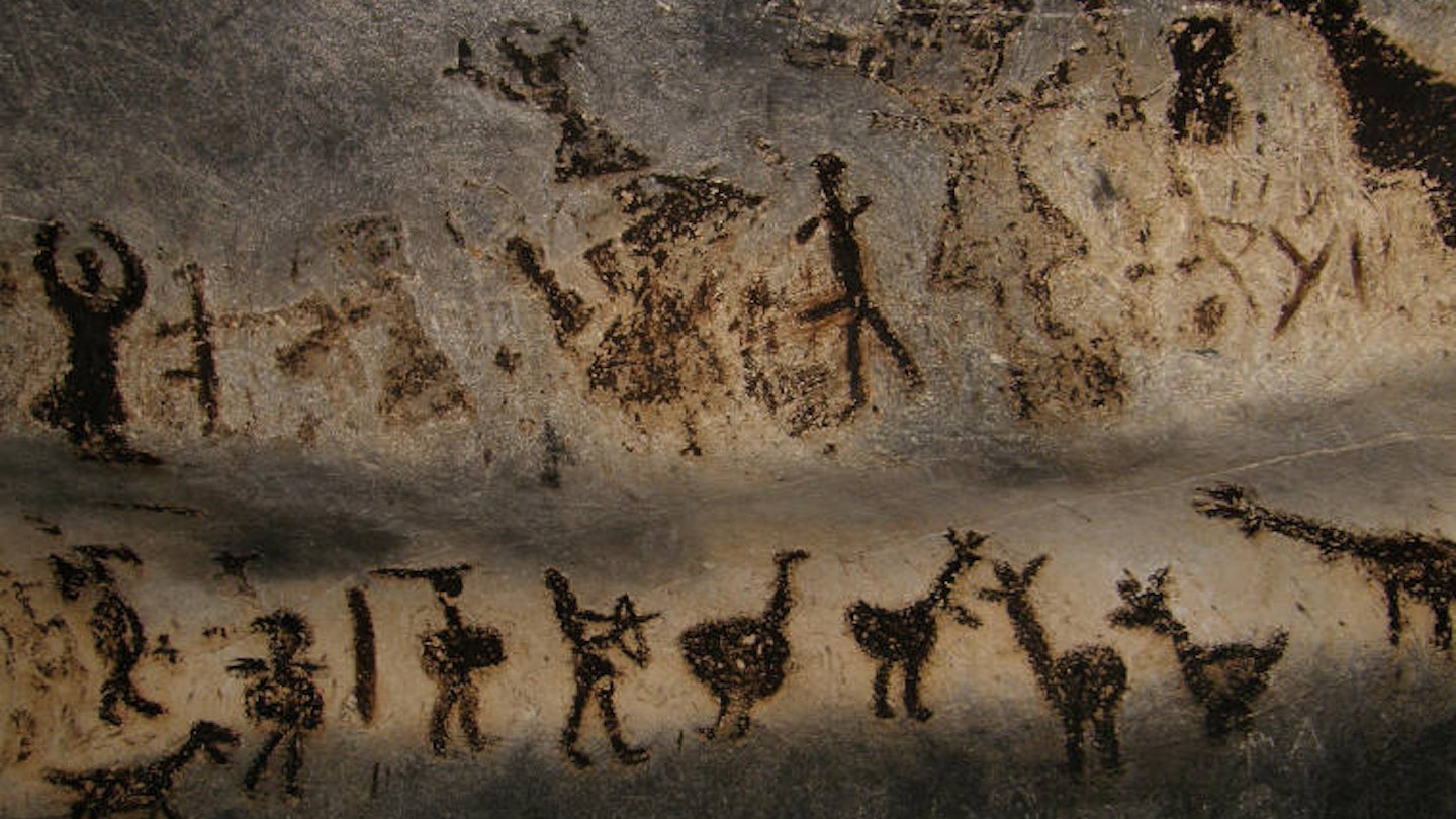 Magura Cave's prehistoric guano paintings. Image by Klearchos Kapoutsis / CC BY 2.0