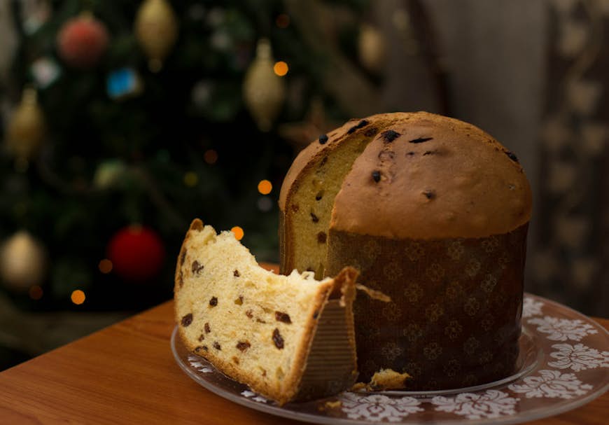 Panettone is a Christmas speciality.
