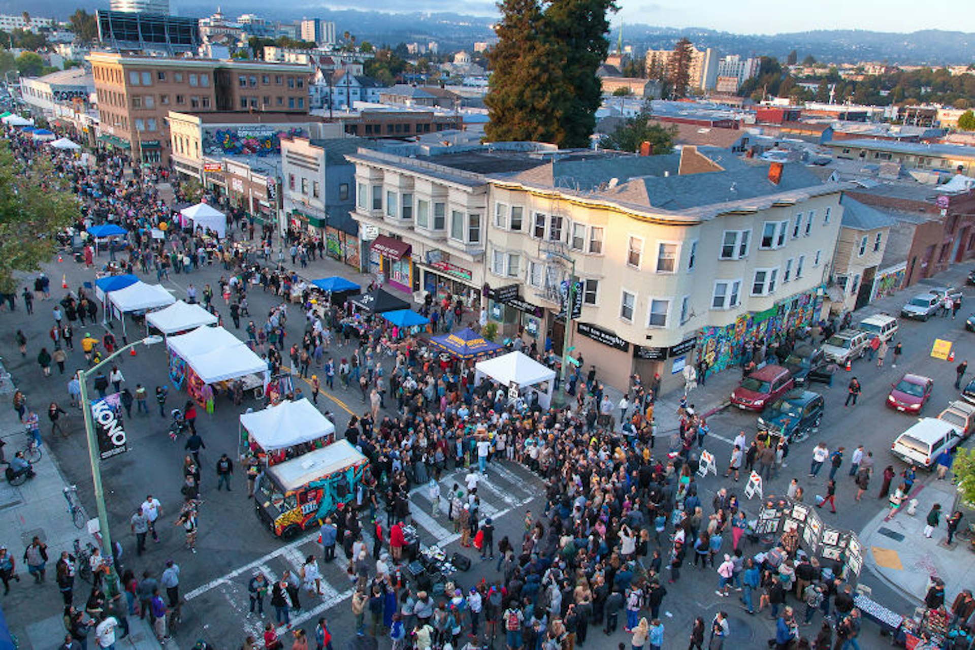 The first Friday of each month sees Oakland's creative residents take to the streets. Image by Greg Linhares / City of Oakland