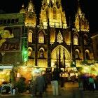 The traditional christmas market at the Catedral. Image by Barcelona Tourism