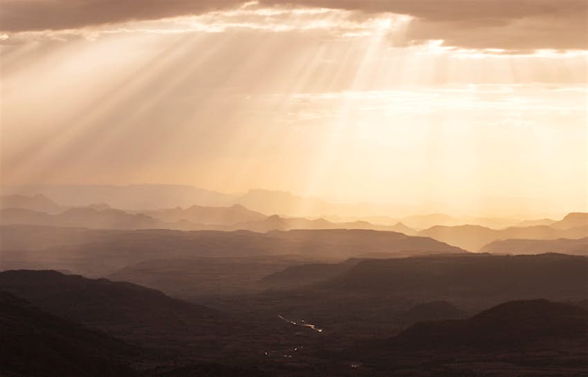 Sunset over the hills near Lalibela. Image by Philip Lee Harvey / Lonely Planet