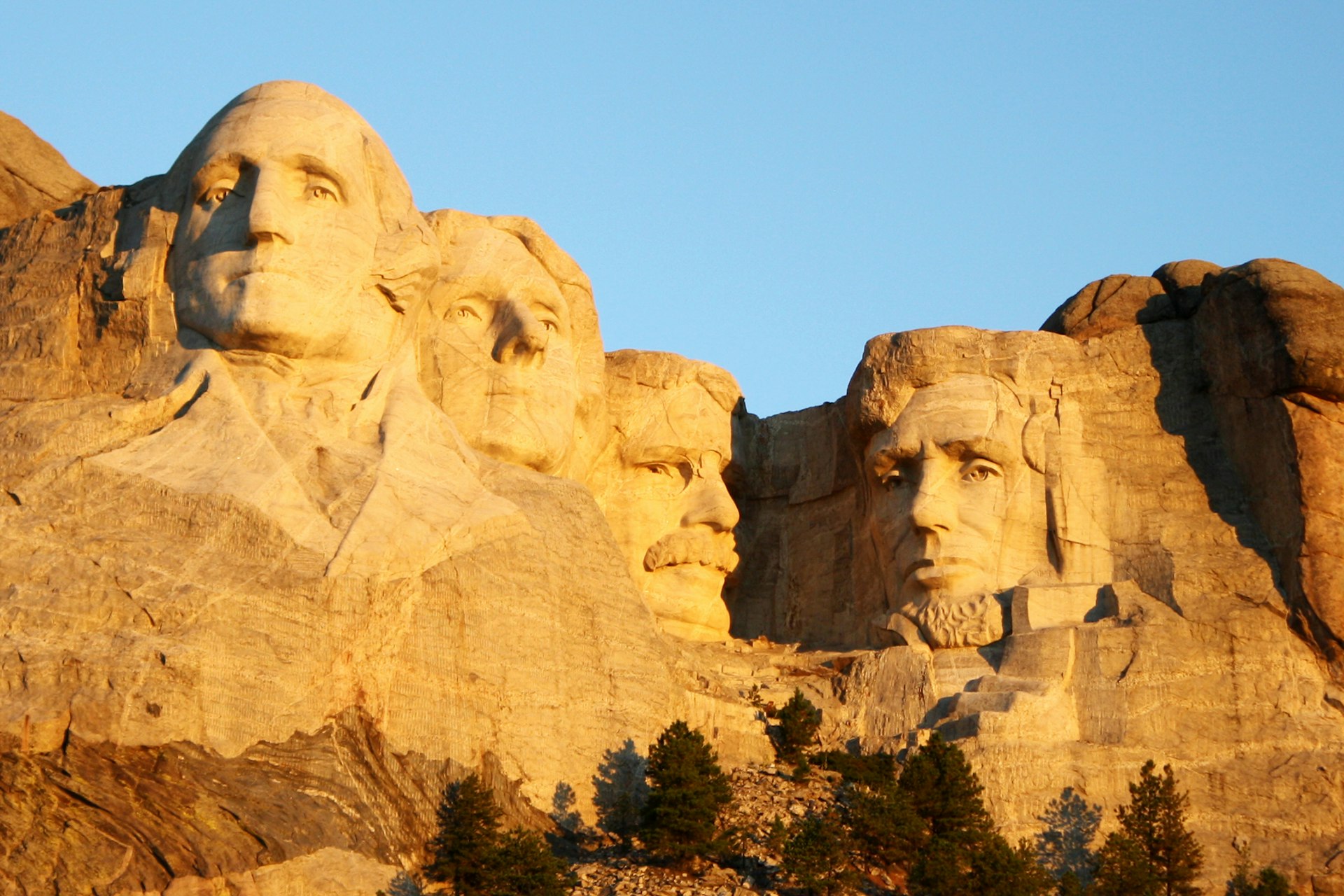 Mt Rushmore at dawn. Image by Alexander Howard / Lonely Planet