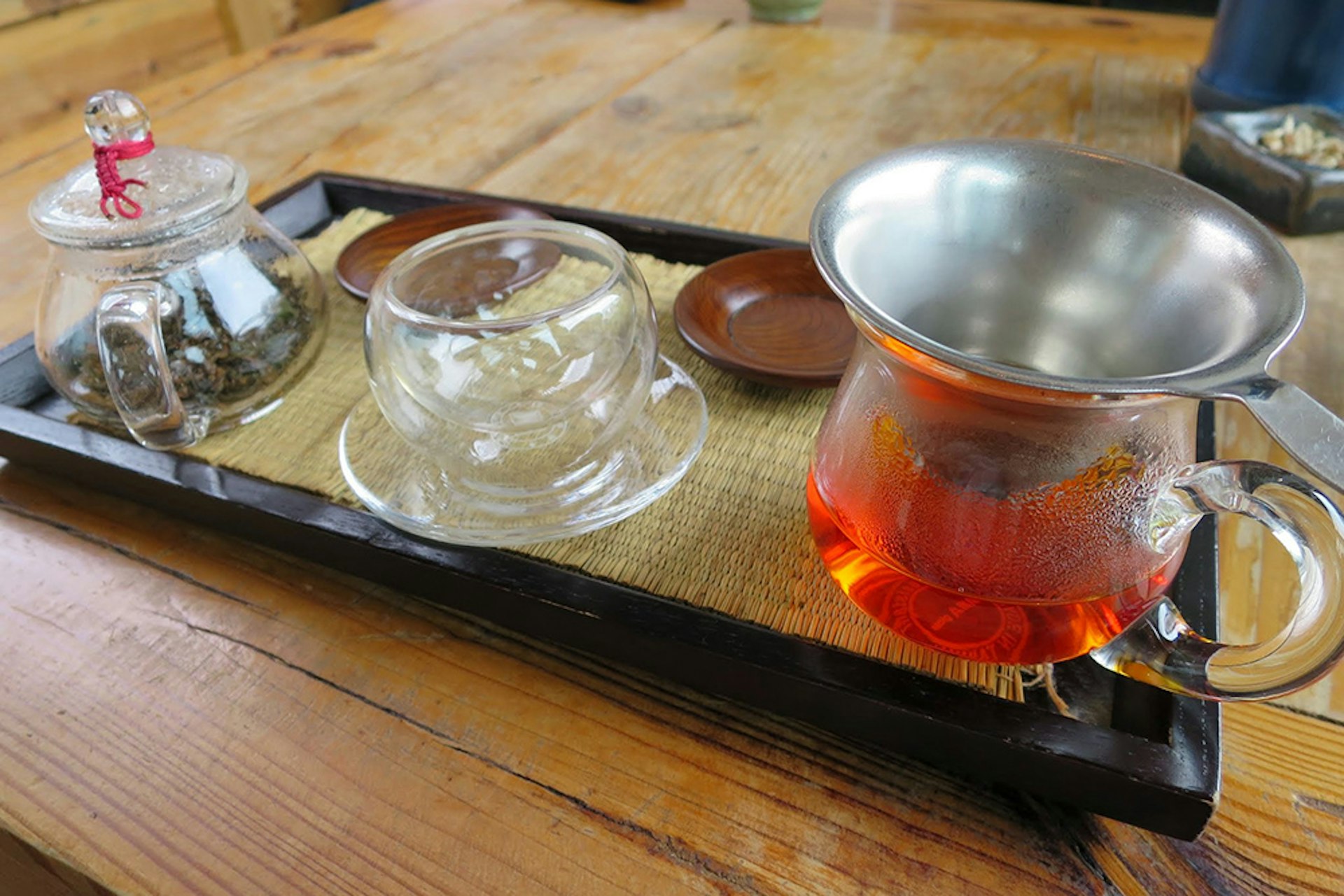 Traditional Korean tea. Image by Megan Eaves / Lonely Planet