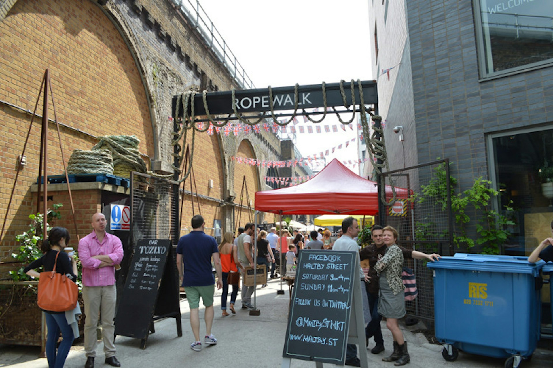 Maltby Street Market. Image by Matt Brown / CC BY 2.0