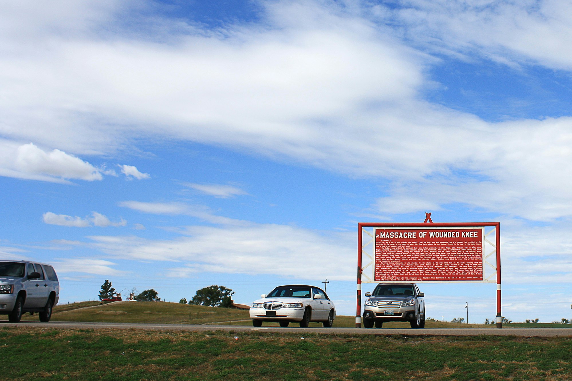 The Massacre of Wounded Knee site. Image by Alexander Howard / Lonely Planet
