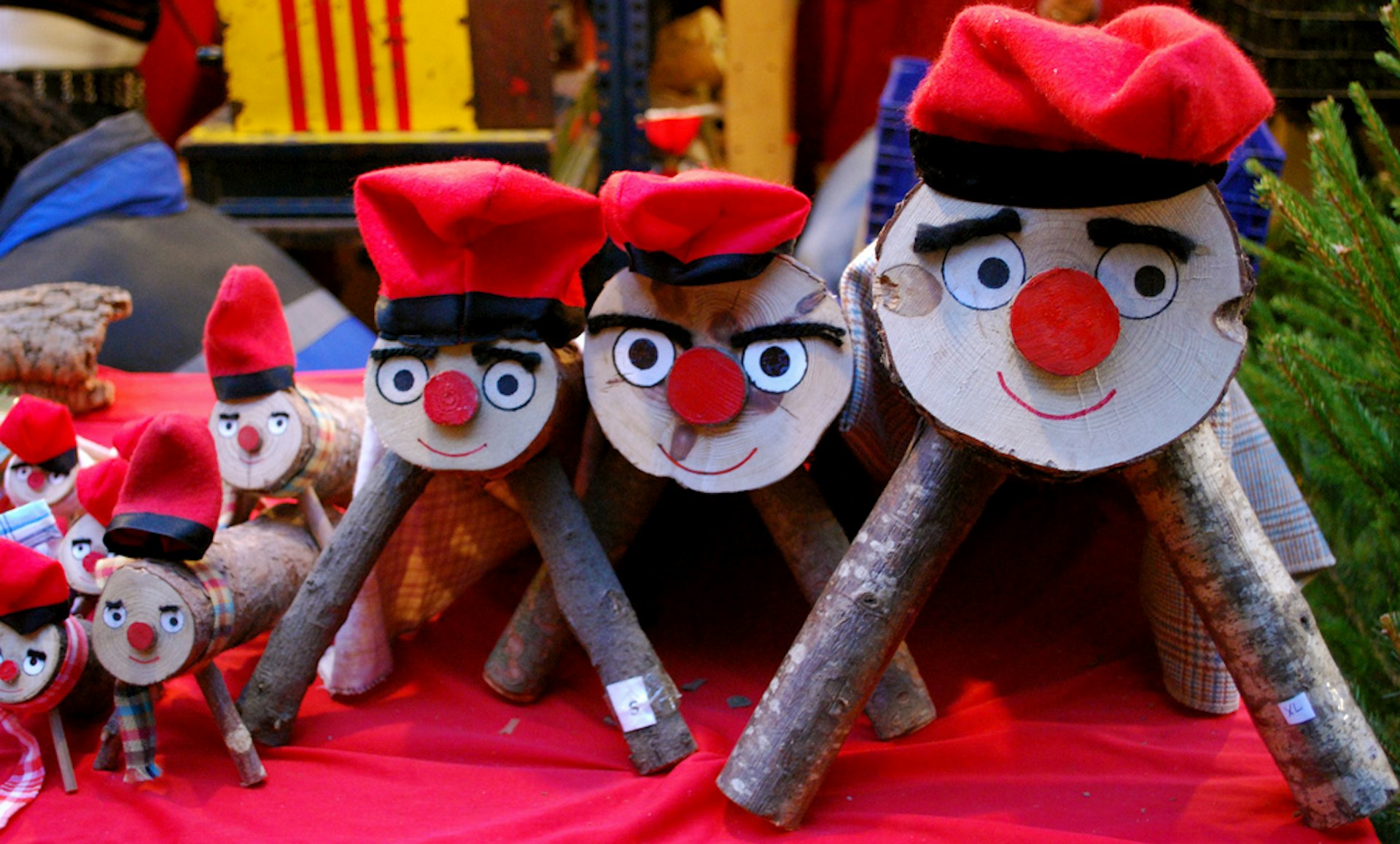 Caga tió logs are a Catalan tradition. Image by Valerie Hinojosa / CC BY-SA 2.0