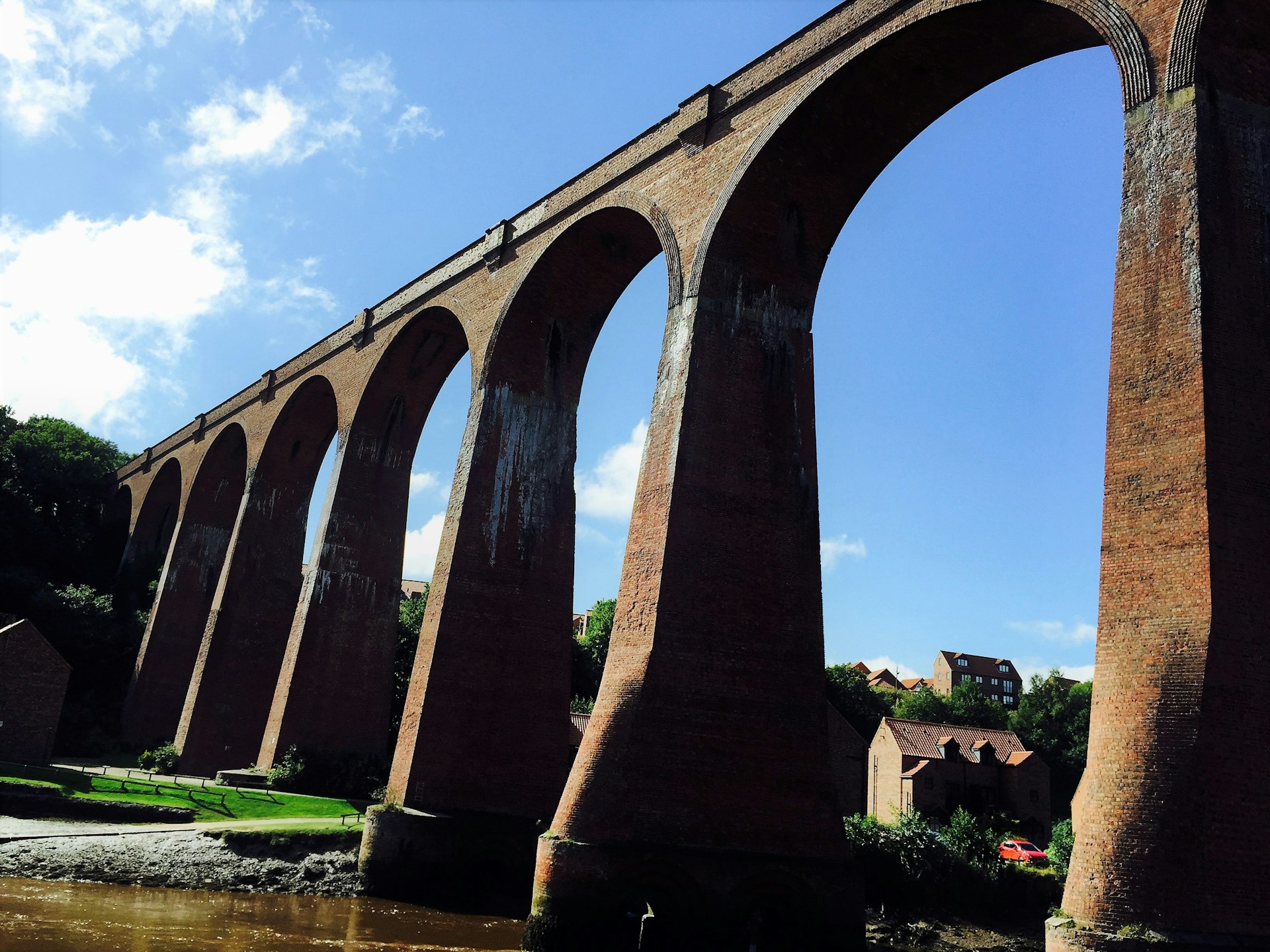 Keep an eye on the path as well as the views as you head across Larpool Viaduct © Andrea Dixon / EyeEm / Getty Images