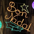 Festive lights on the Carrer Montsió. Image by Núria / CC BY-SA 2.0
