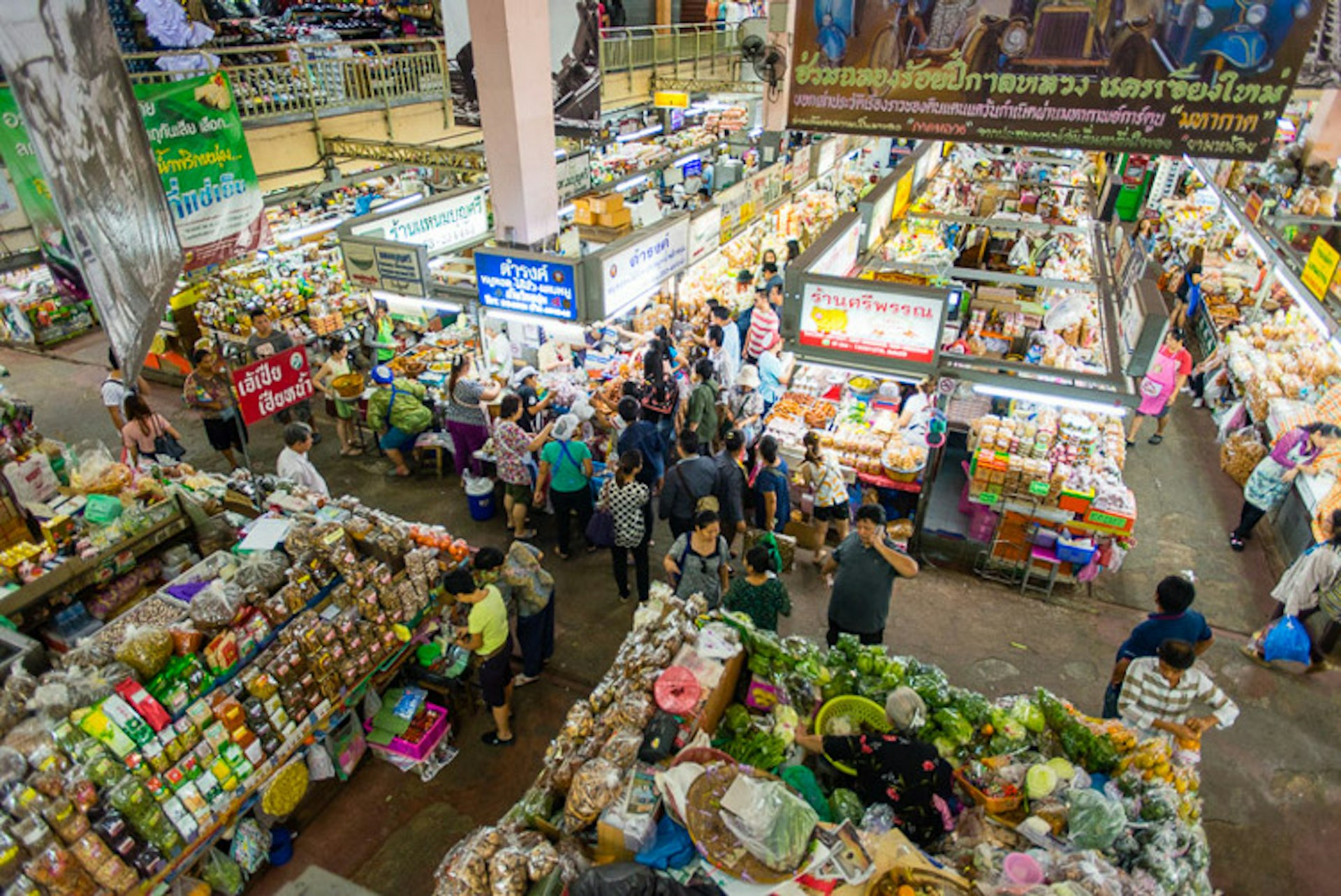 Talat Warorot, Chiang Mai’s central market. Image by Austin Bush